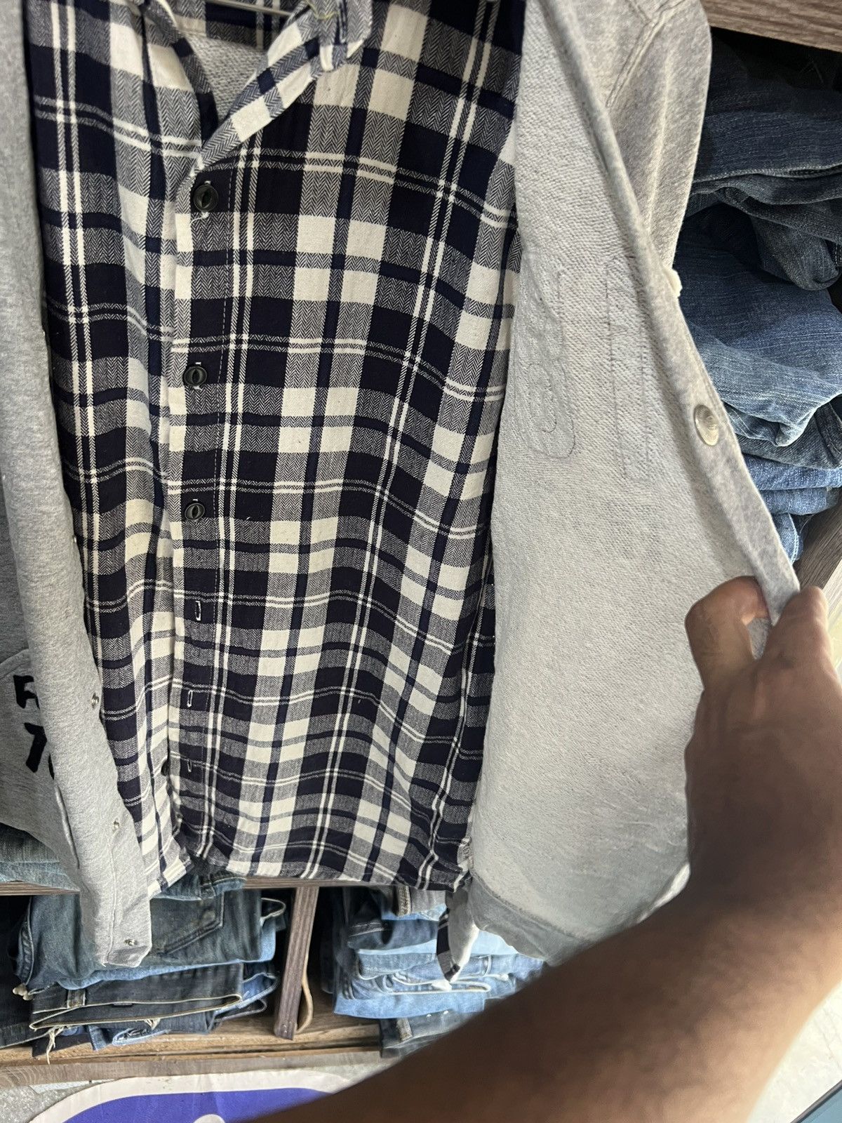 Dickies 🔥Rare Dickies Fortworth Texas Flannel Button Cardigan Size US M / EU 48-50 / 2 - 13 Thumbnail