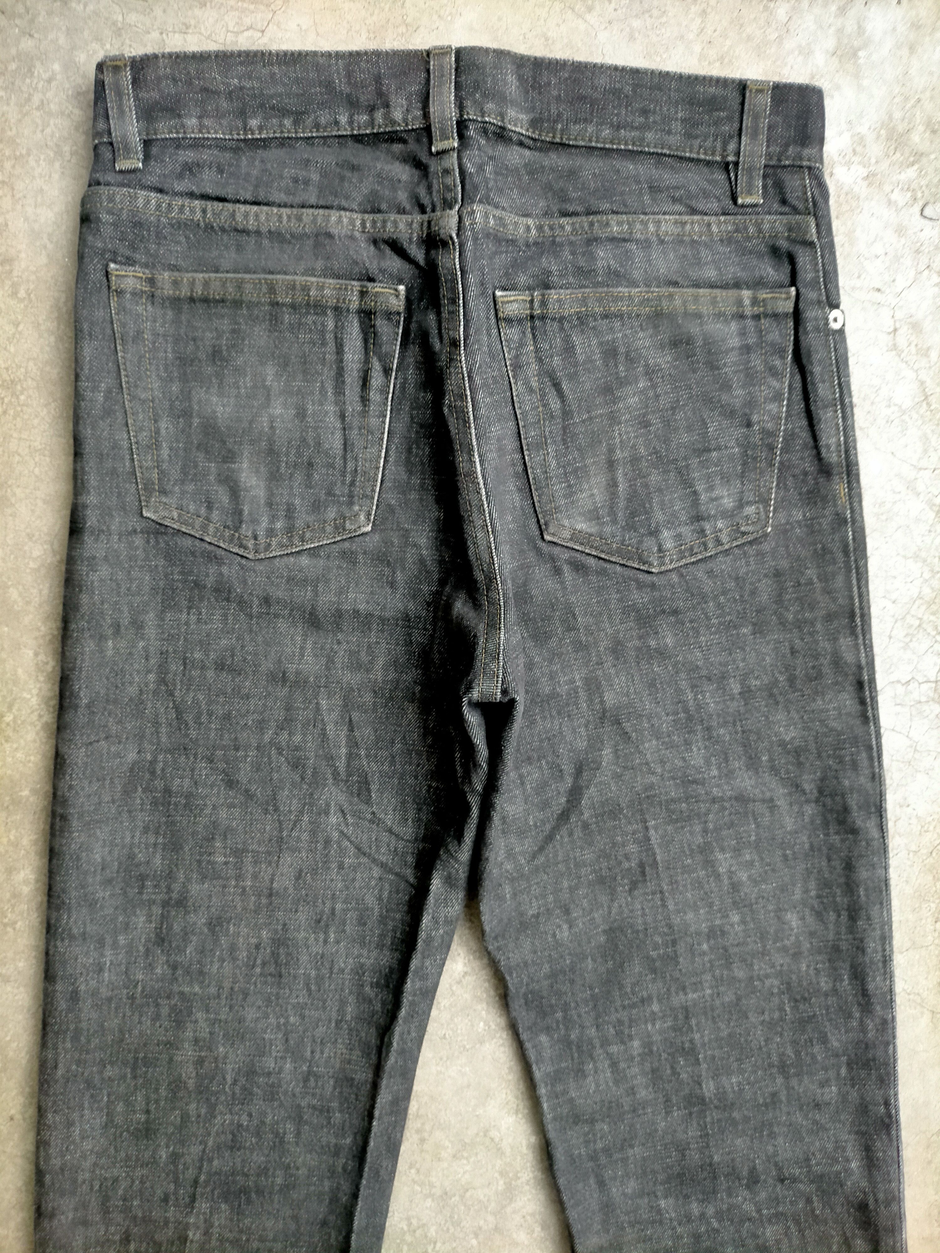 Helmut Lang Helmut Lang Made in italy Button Fly Black Jeans Size US 30 / EU 46 - 8 Thumbnail