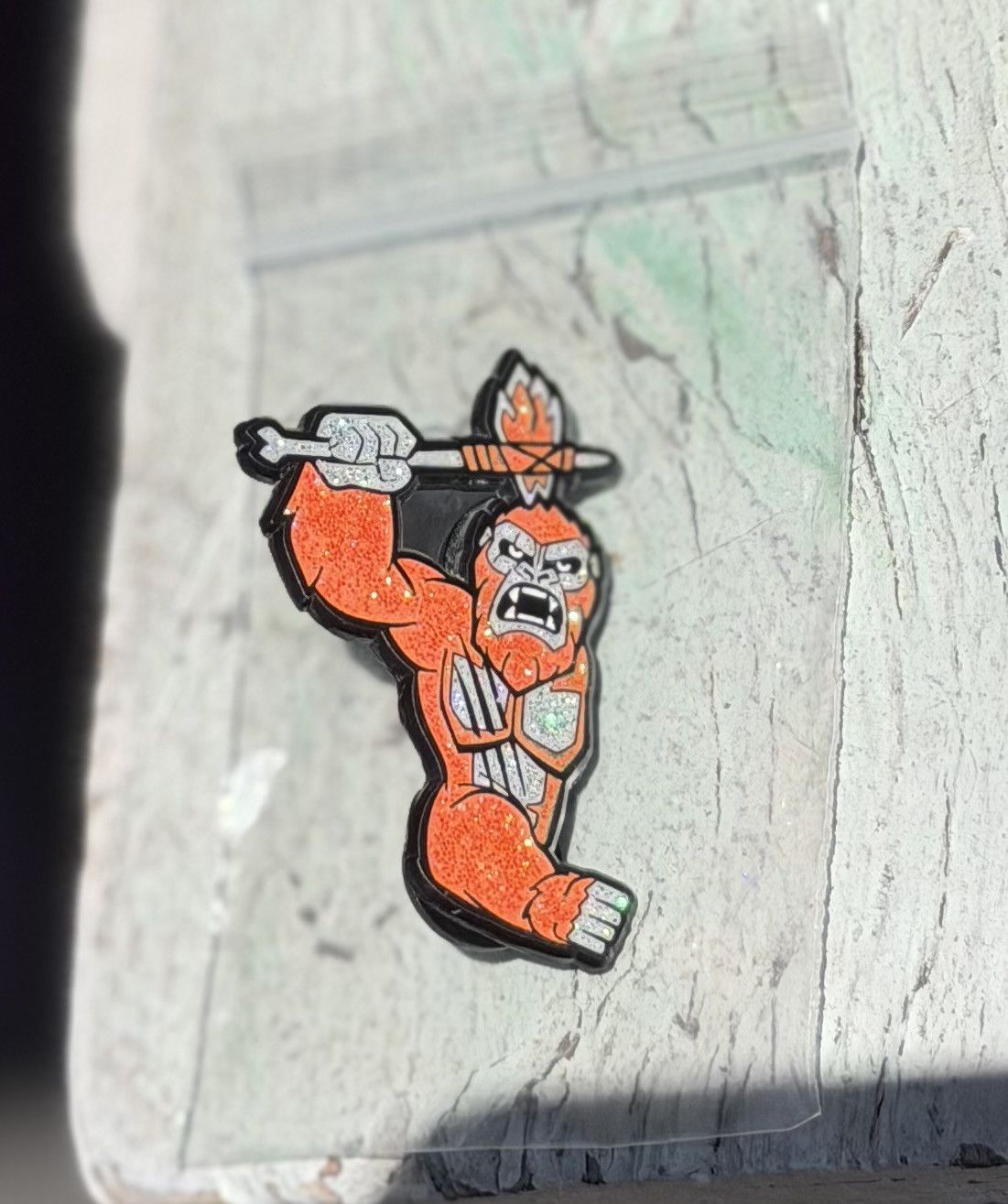 Hat Club Fall Orange Gorilla - Gorillakingfitteds pin Size ONE SIZE - 1 Preview