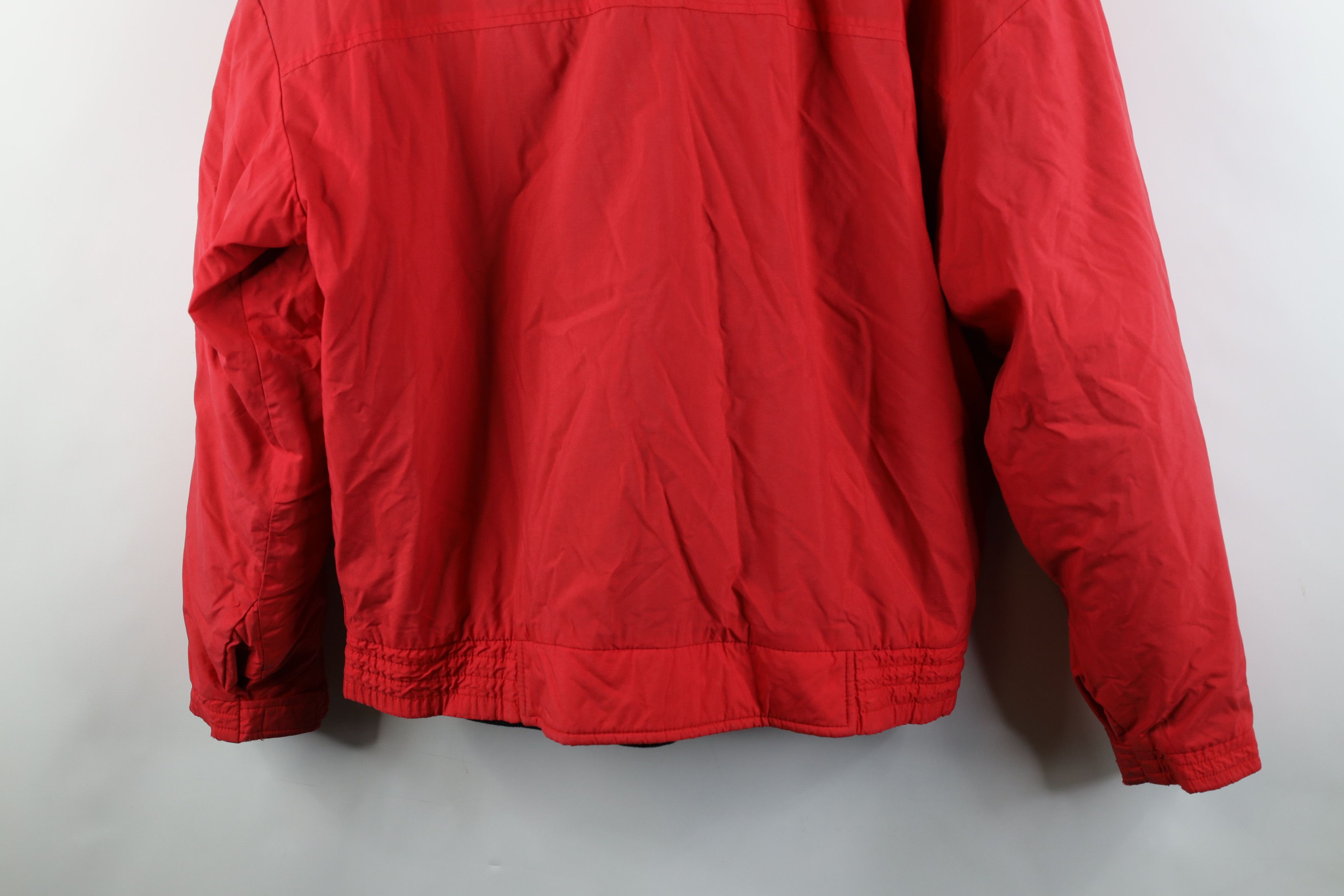 Vintage × Woolrich Woolen Mills Vintage 90s Woolrich Spell Out 2 In 1 Puffer Jacket Red Blue Size US XL / EU 56 / 4 - 9 Thumbnail