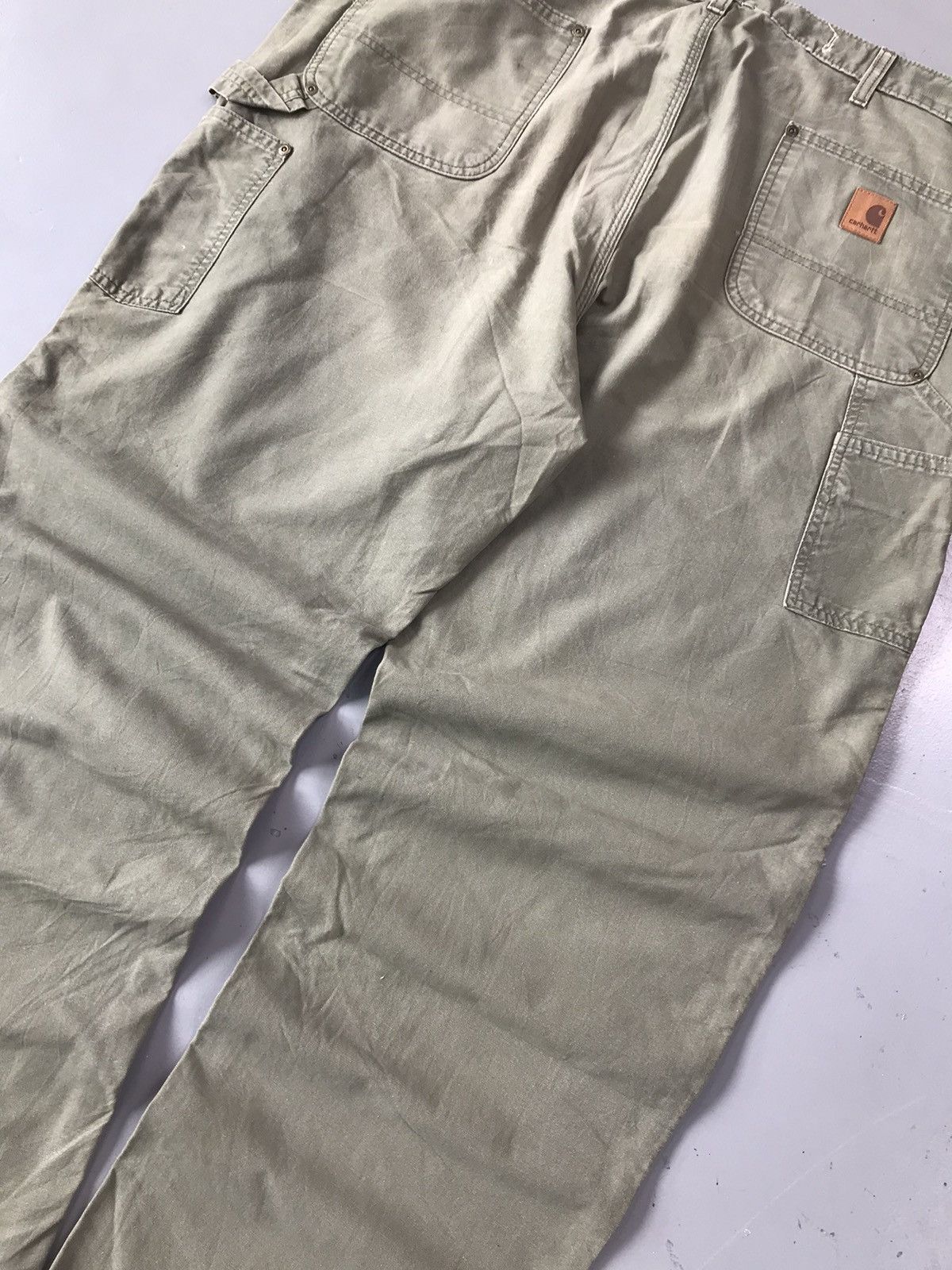Carhartt × Vintage Vintage Carhartt B195 ARG double knee carpenter denim Size US 40 / EU 56 - 11 Thumbnail
