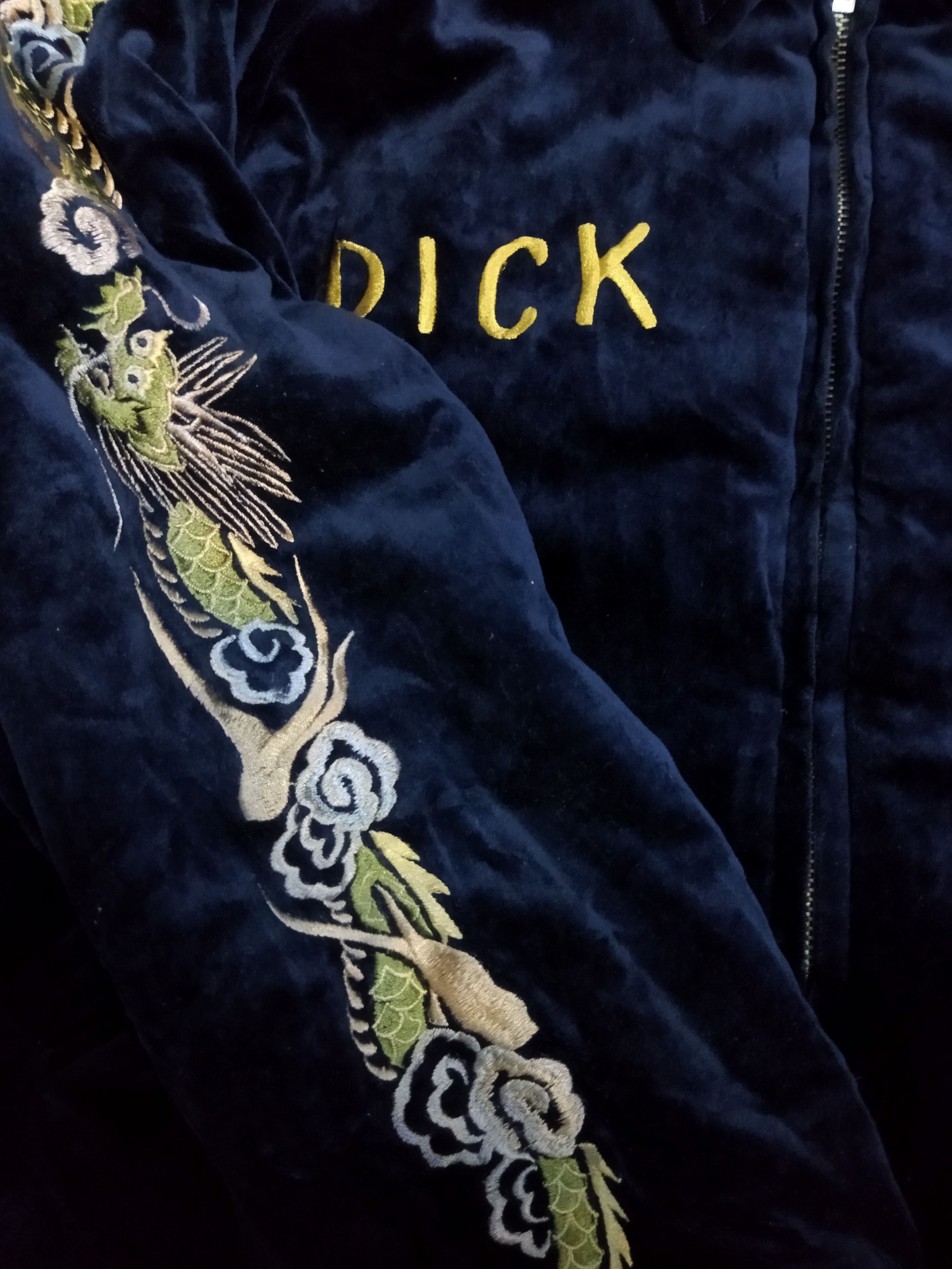 Vintage Vintage Sukajan 613th AC&W Reversible Velvet Jacket Size US M / EU 48-50 / 2 - 6 Thumbnail