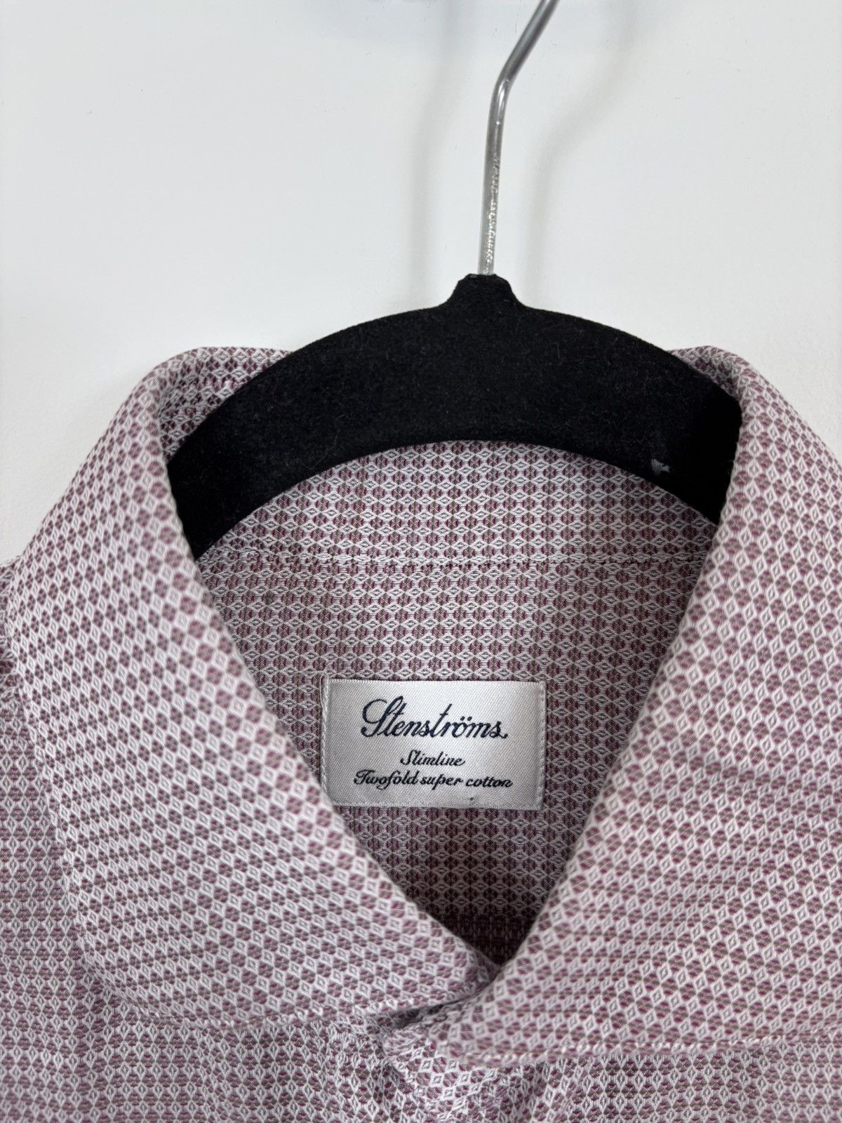 Strenstroms Stenstroms Slimline Twofold Super Cotton Button Up Shirt Size US M / EU 48-50 / 2 - 10 Thumbnail