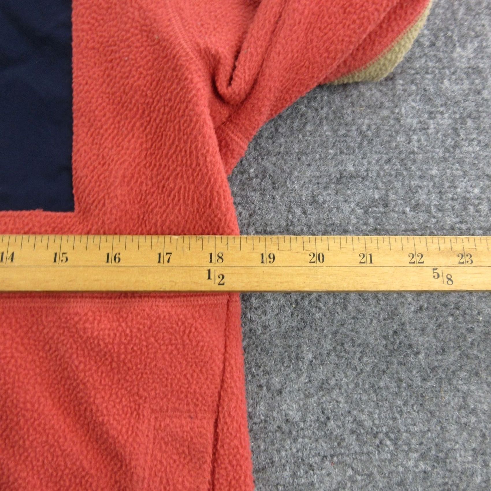 Cotopaxi Cotopaxi Fleece Jacket Mens Small Orange 1/4 Zip Pullover Colorblock Hiking Jacket Mens Small Orange Colorblock 1/4 Zip Zip Pockets Stand-Up Collar Size US S / EU 44-46 / 1 - 5 Thumbnail