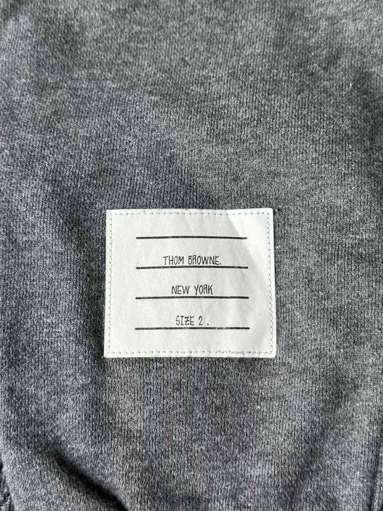 Thom Browne Thom Browne size2 Dark grey knit trousers Size US 26 / EU 42 - 4 Thumbnail