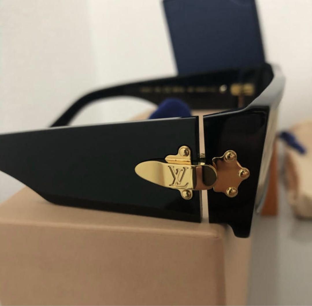 Louis Vuitton × Nigo LOUIS VUITTON x NIGO Lock Sunglasses Z1361E Black Size ONE SIZE - 2 Thumbnail