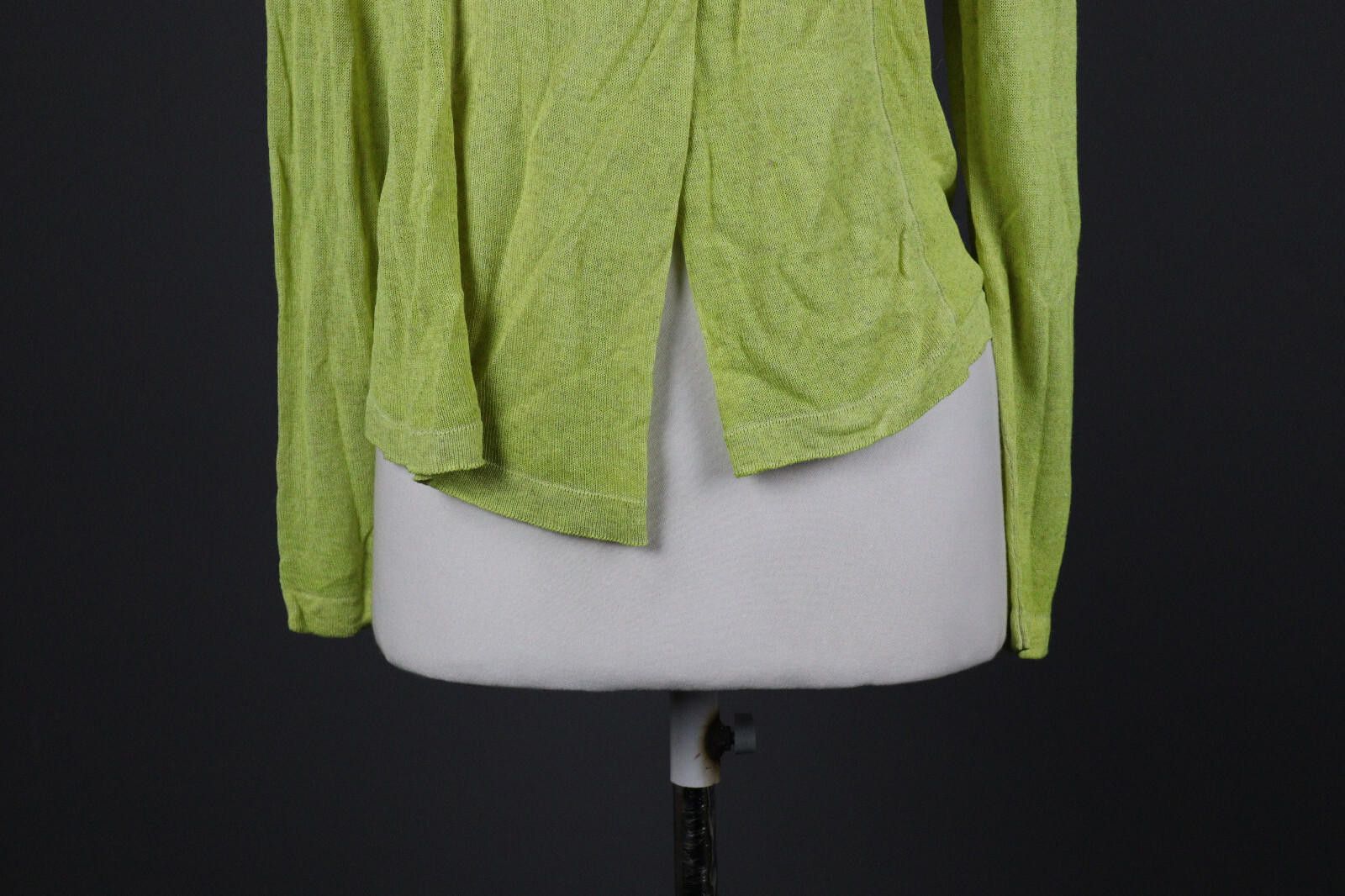 Other Bottega by Elisa Cavaletti One Button Linen Sweater Size S Size S / US 4 / IT 40 - 3 Thumbnail