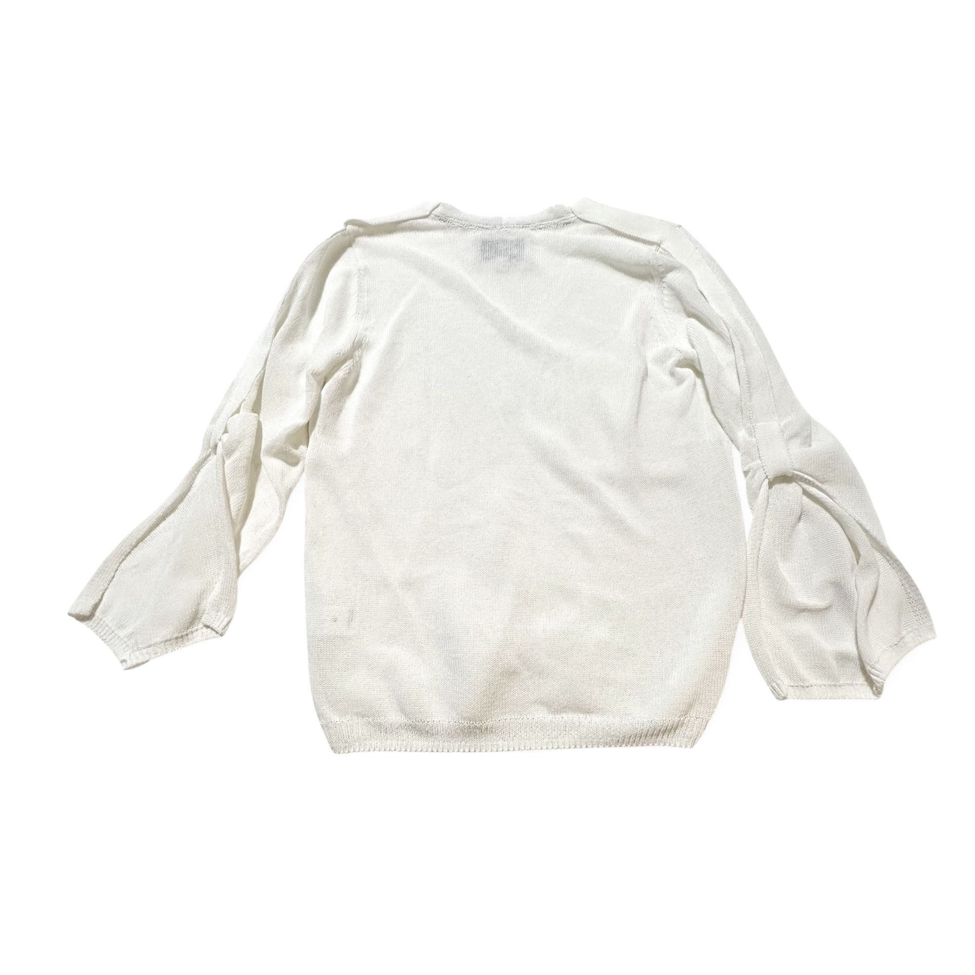 Brochu Walker Brochu Walker Palmas Vee White Sweater XS Salt Water NWT Size XS / US 0-2 / IT 36-38 - 7 Thumbnail