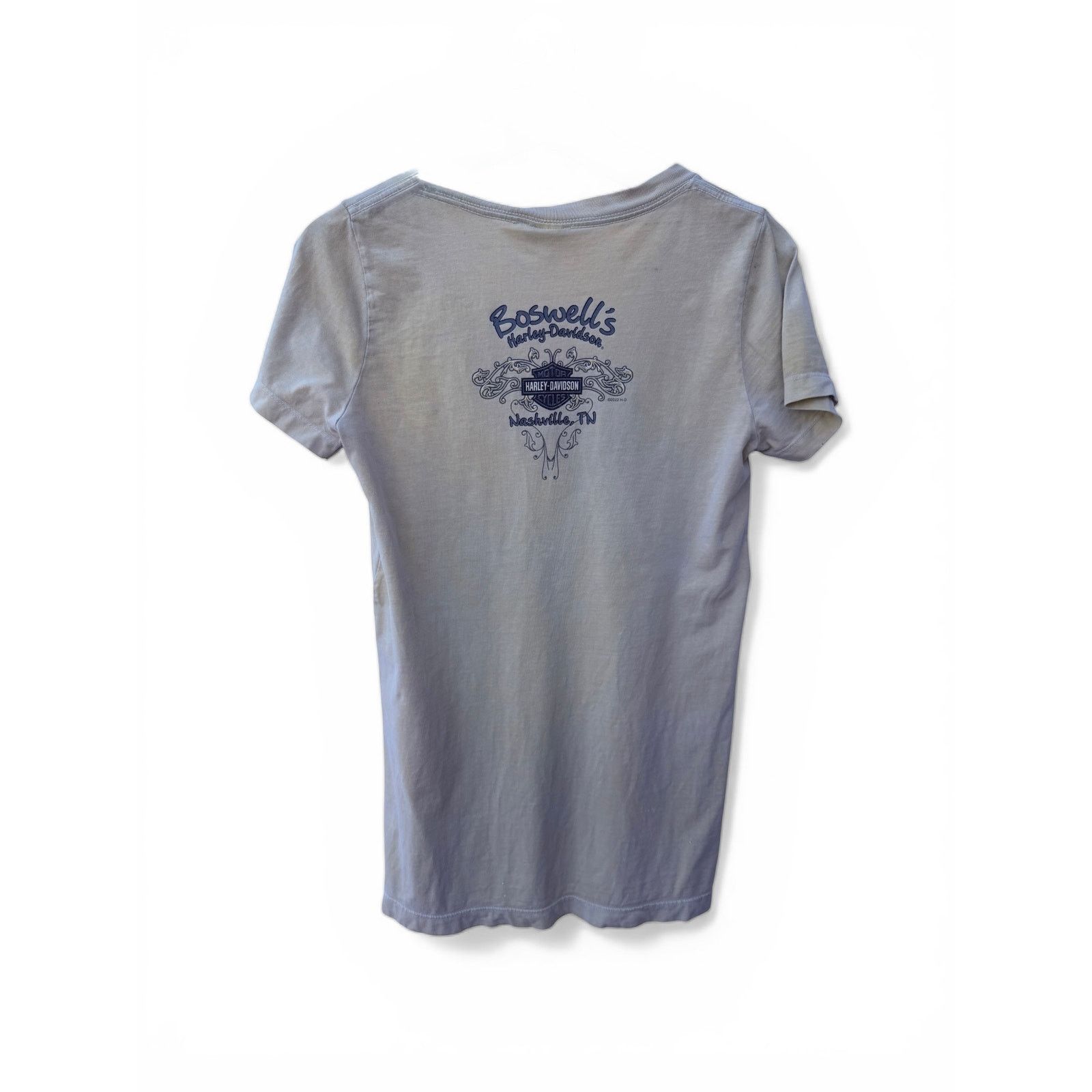 Harley Davidson Harley-Davidson Freedom Cycles V-Neck T Shirt Medium Size M / US 6-8 / IT 42-44 - 2 Thumbnail