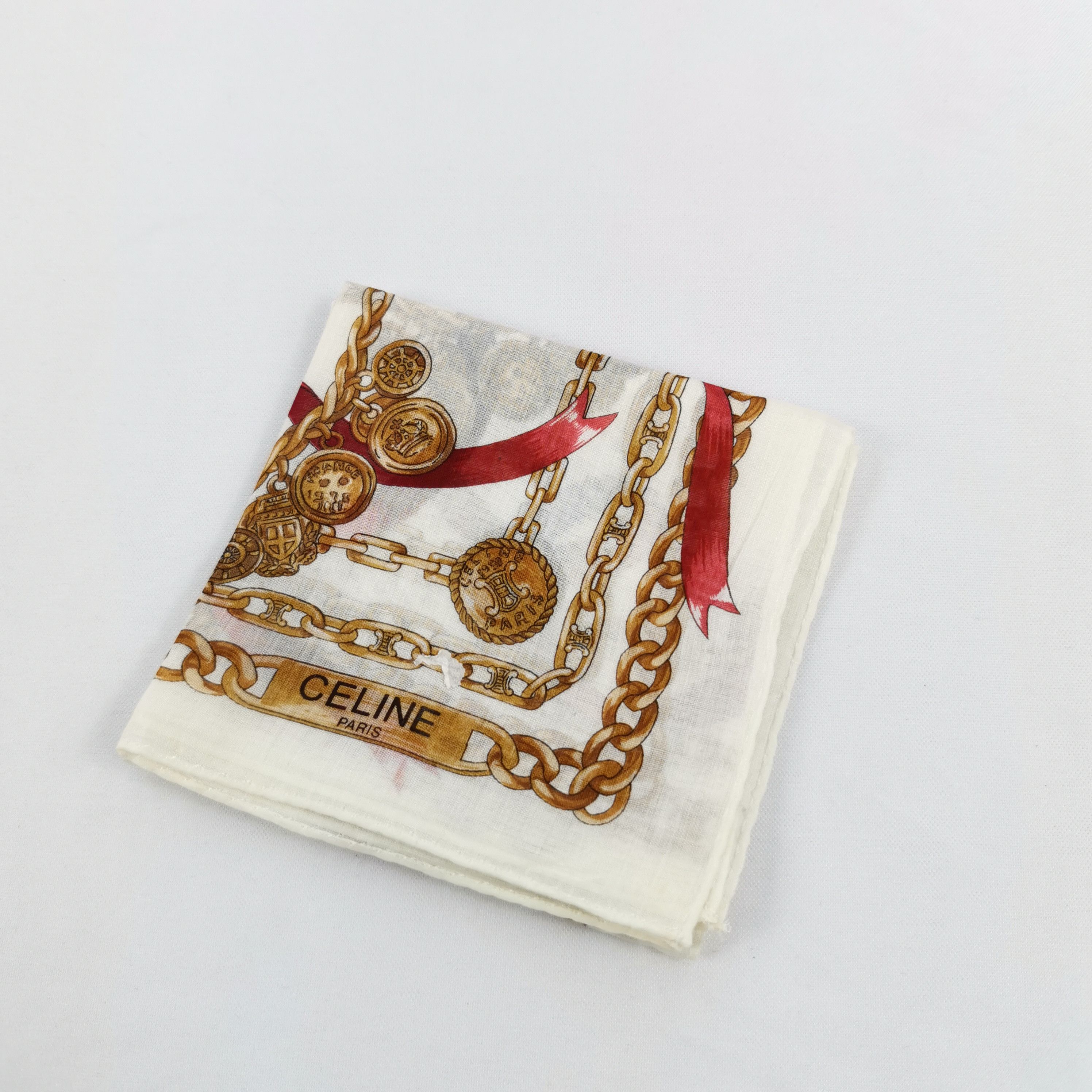 Celine Vintage CELINE Handkerchief Neckerchief Bandana Size ONE SIZE - 4 Thumbnail