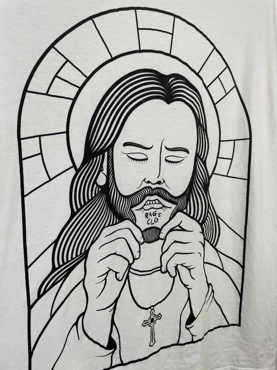 Vintage Rags Clo Jesus vintage t-shirts size M Size US M / EU 48-50 / 2 - 4 Thumbnail