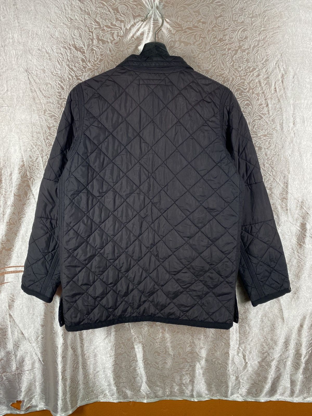 Ralph Lauren Vintage Ralph Lauren Navy Quilted Jacket Diamond Stitch Size M / US 6-8 / IT 42-44 - 7 Thumbnail