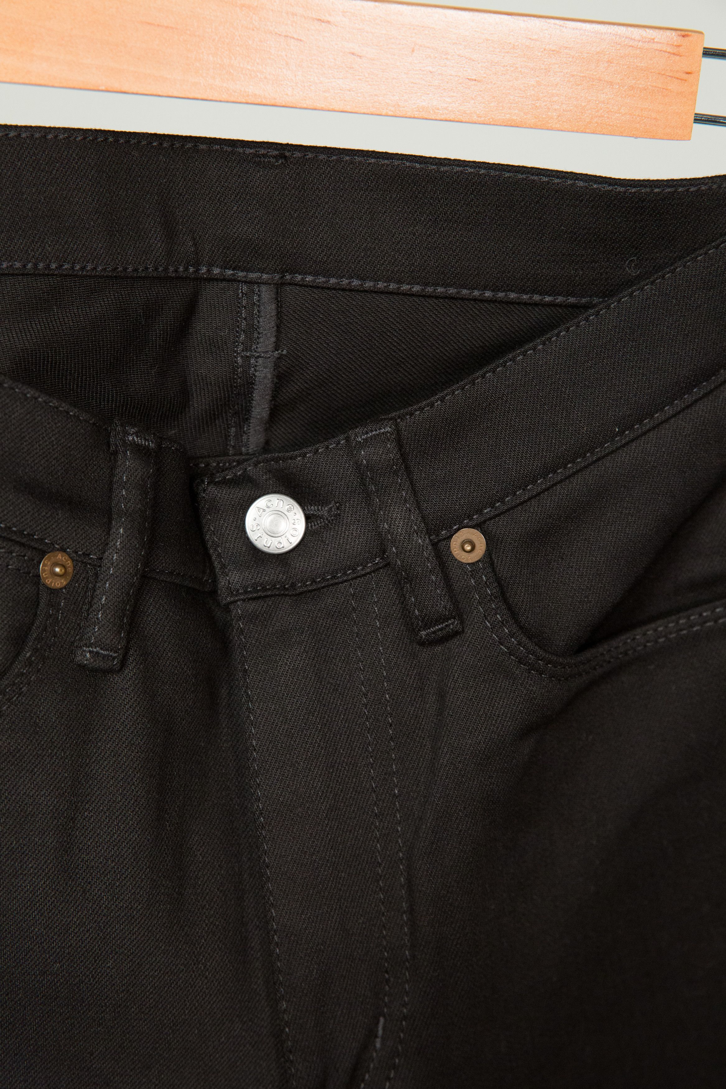 Acne Studios Acne Studios Max Stay Black Jeans Size US 32 / EU 48 - 6 Thumbnail