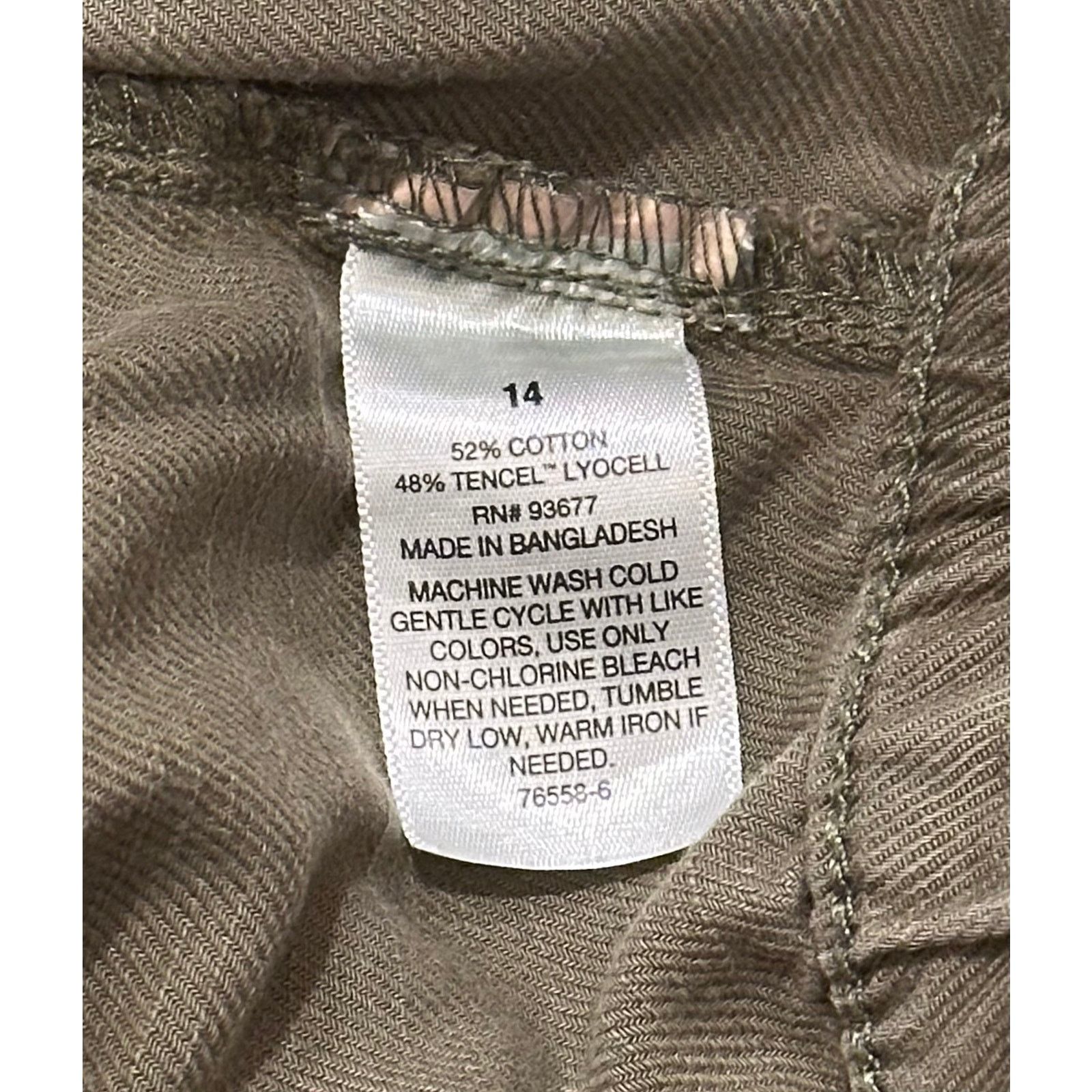 Other ANA A New Approach Cargo Pants Womens Size 14 Green Utility Size 36" / US 14 / IT 50 - 5 Thumbnail