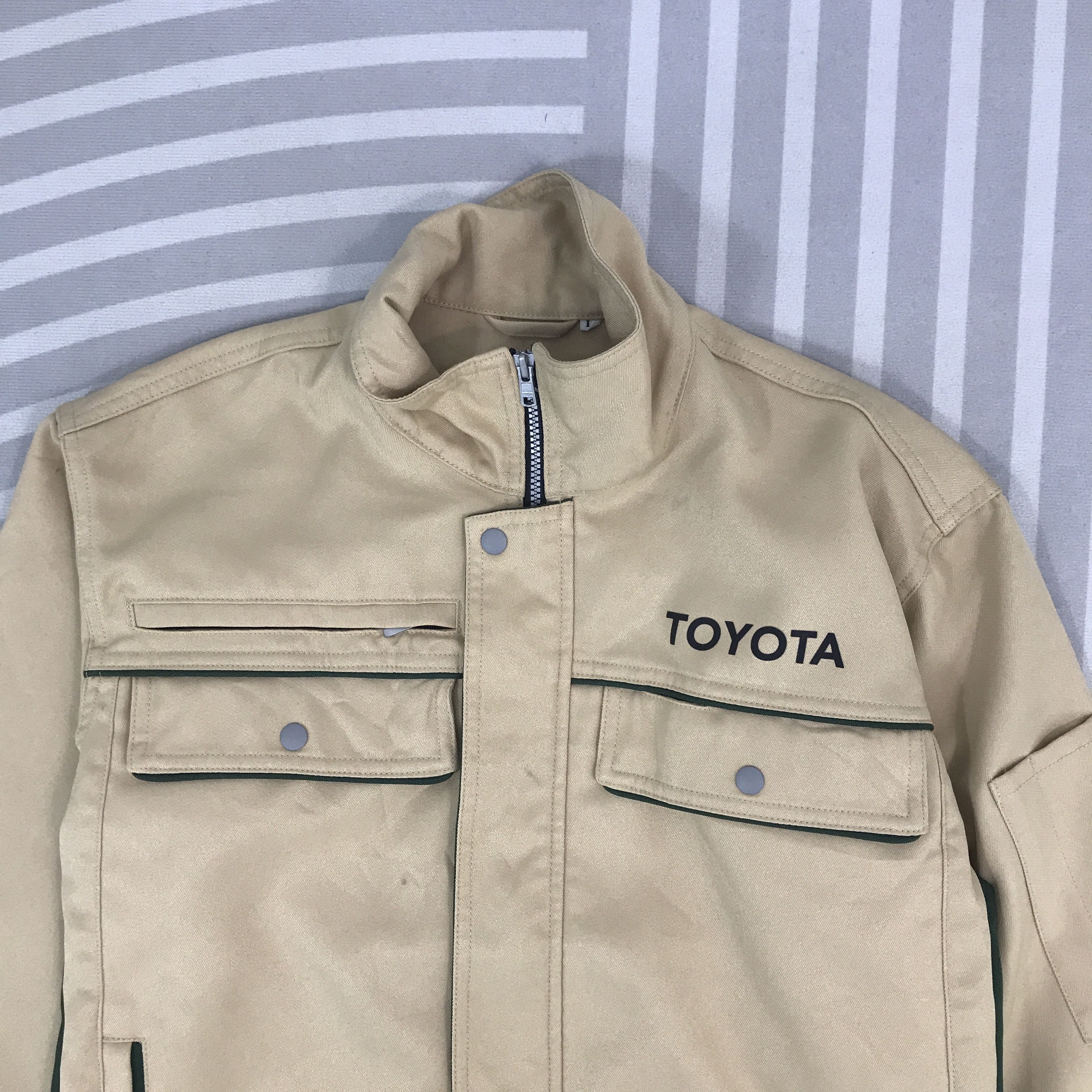 Japanese Brand × Vintage Vintage Toyota X Trd Racing Motorsport custom Jacket Size US L / EU 52-54 / 3 - 3 Thumbnail