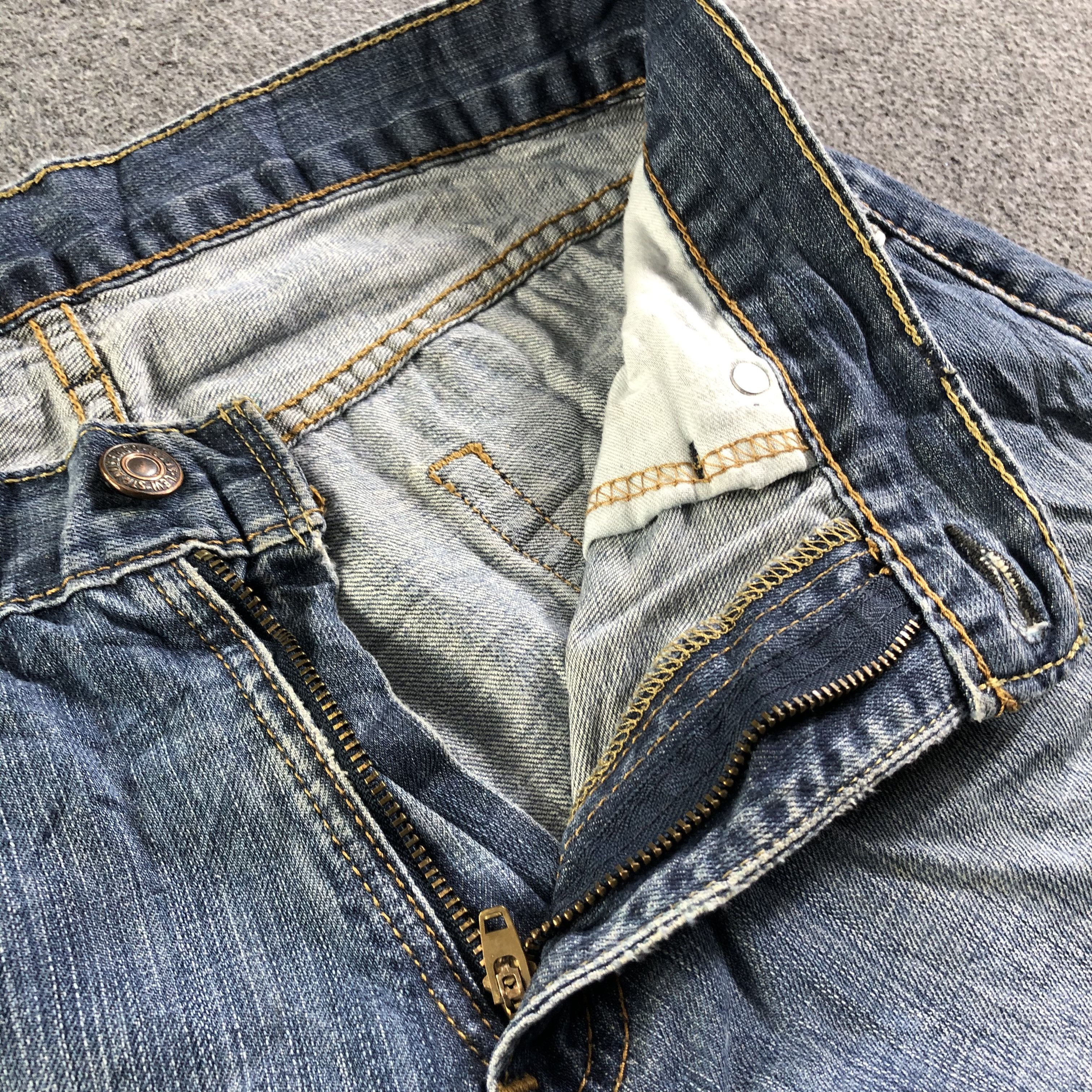 Levi's Vintage Blue Wash Levis 514 Jeans-J4296 Size US 30 / EU 46 - 7 Thumbnail