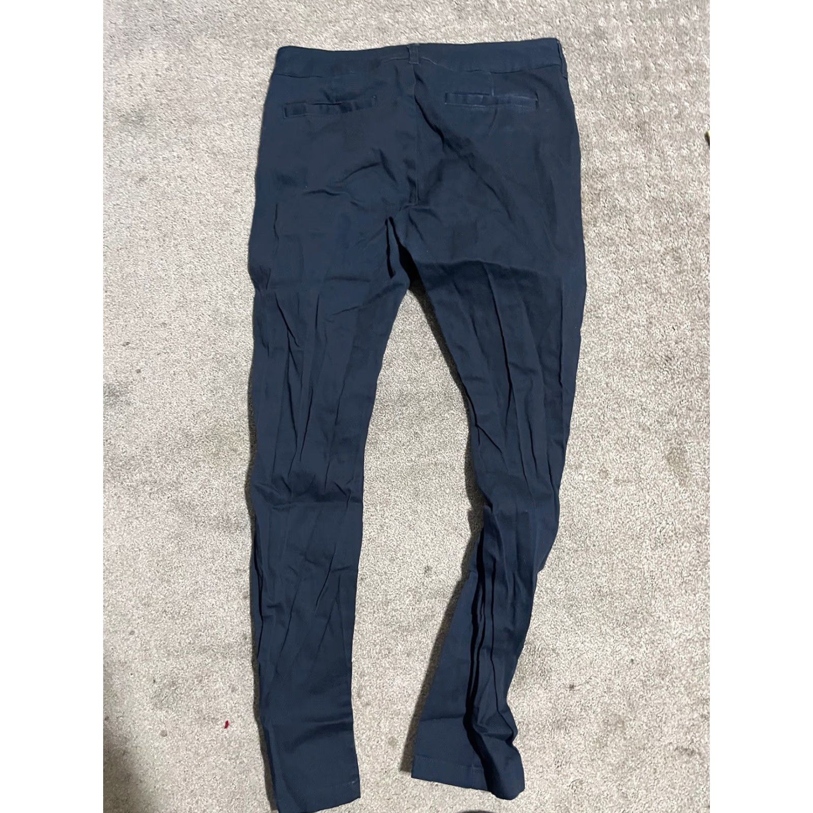 Dickies Dickies Dickies For Women Pants Size 9 Regular Navy Blue Skinny Solid Women’s Solid Size 30" / US 8 / IT 44 - 3 Thumbnail