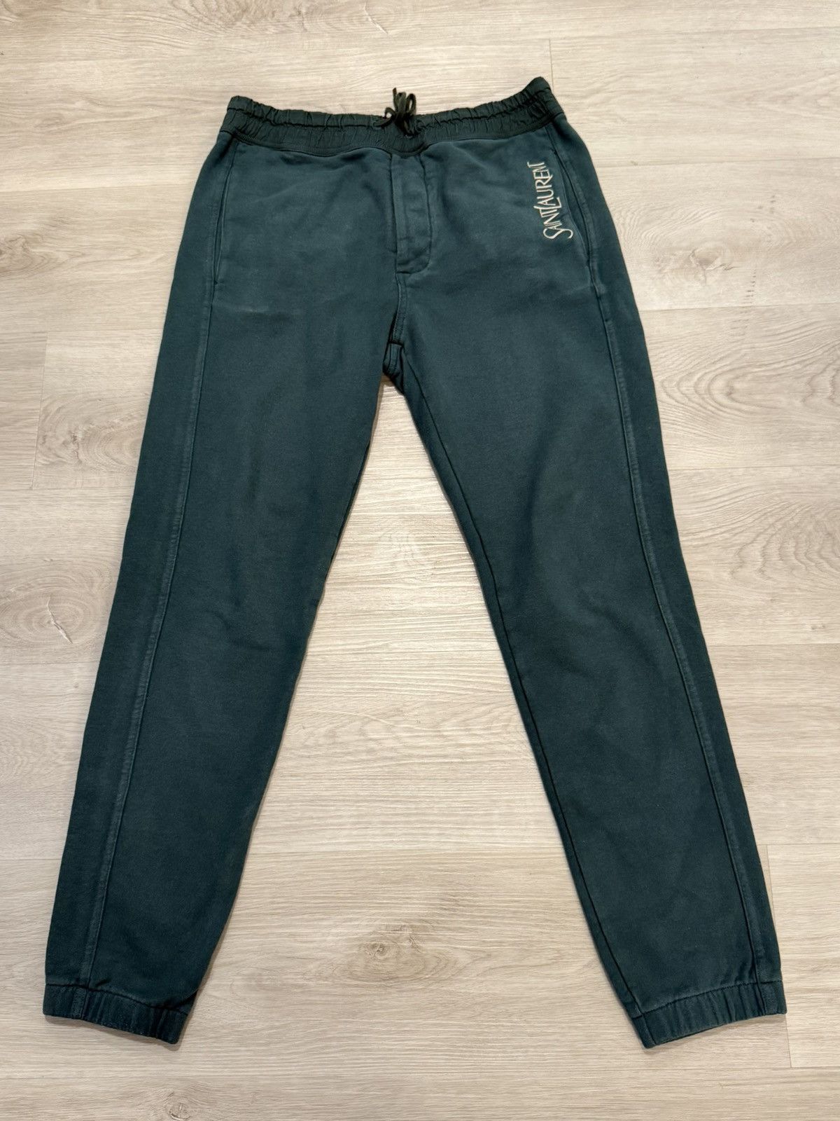Saint Laurent Paris Saint Laurent Logo Sweatpants Size US 30 / EU 46 - 1 Thumbnail