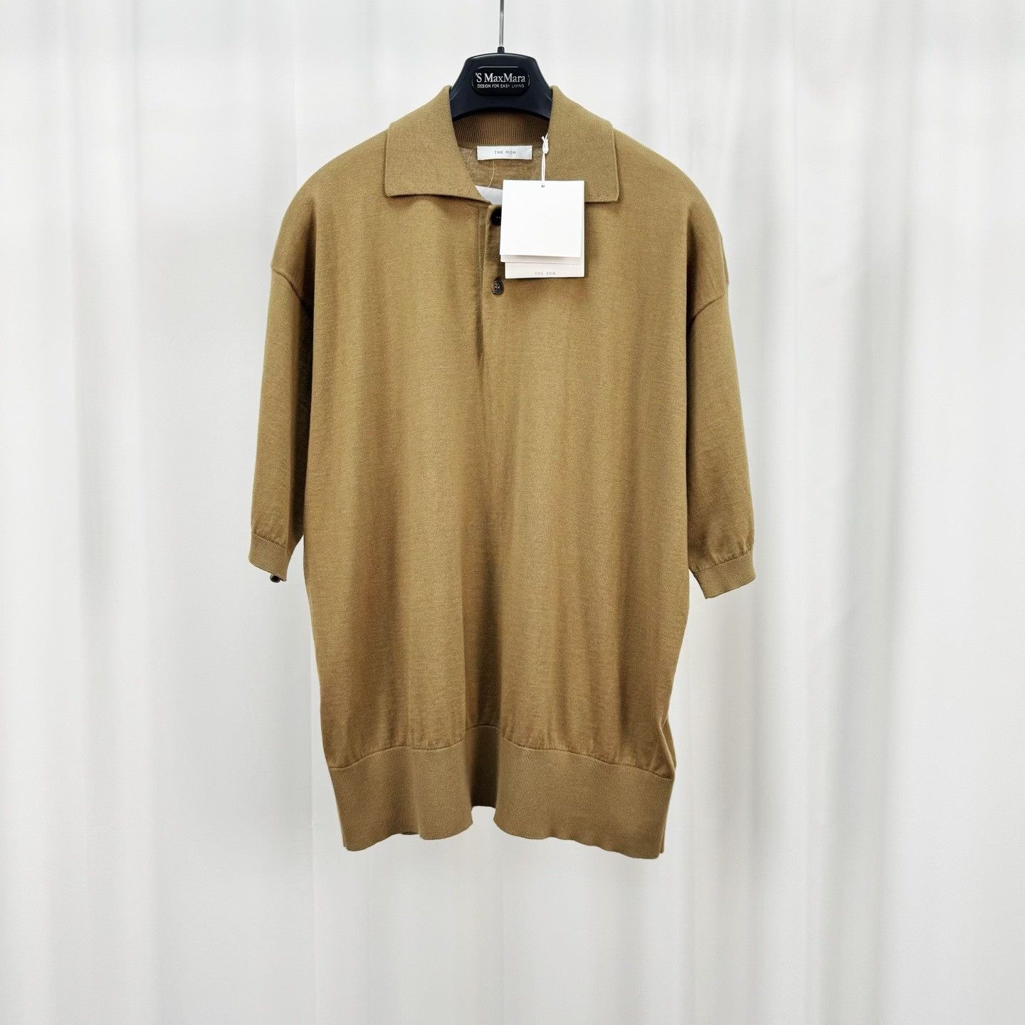 The Row The Row Tiago Cashmere Knit Polo Size M / US 6-8 / IT 42-44 - 1 Thumbnail