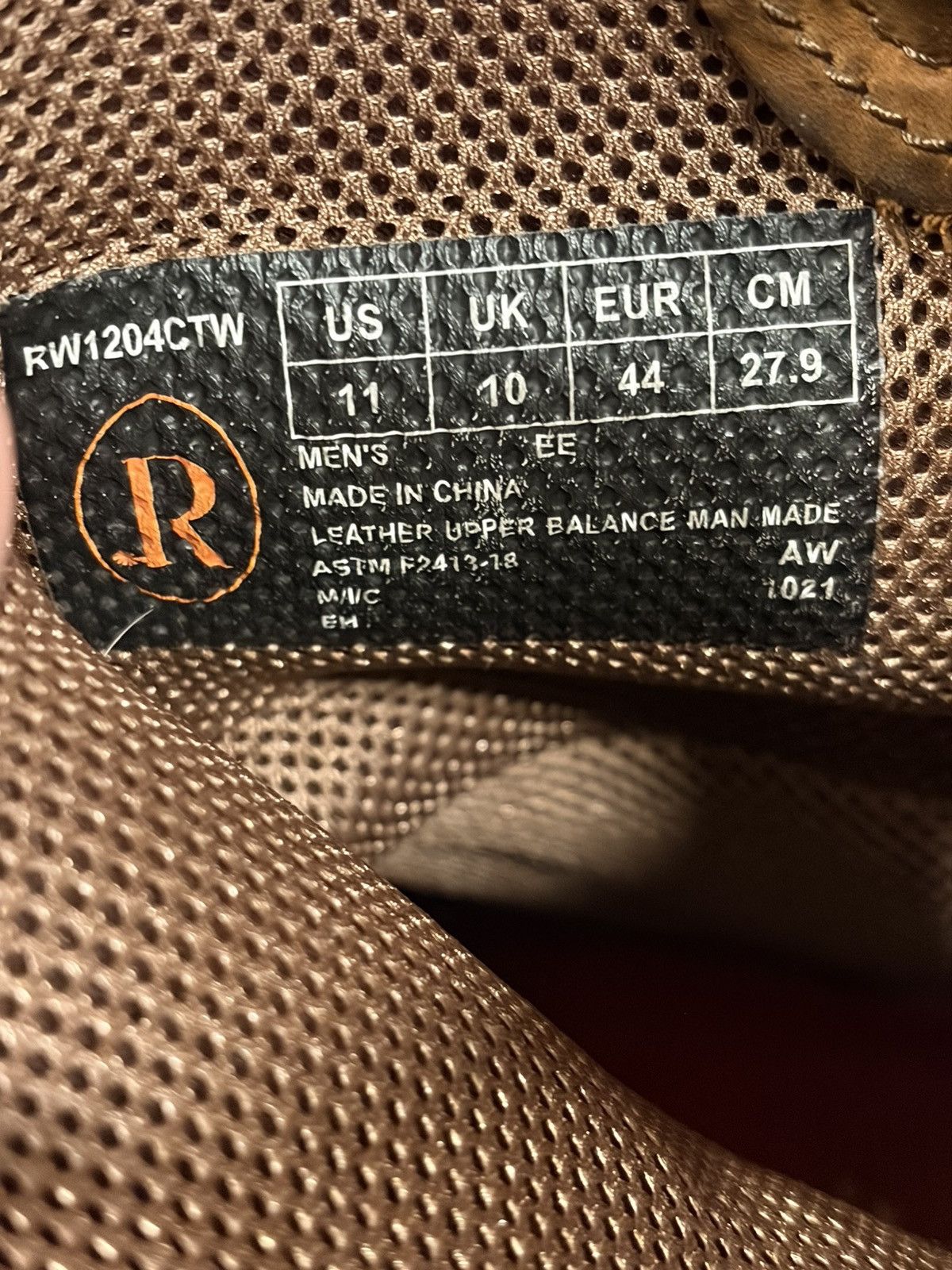 Other R. Watson Western Work Boots Waterproof Comp Toe Size US 11 / EU 44 - 21 Thumbnail