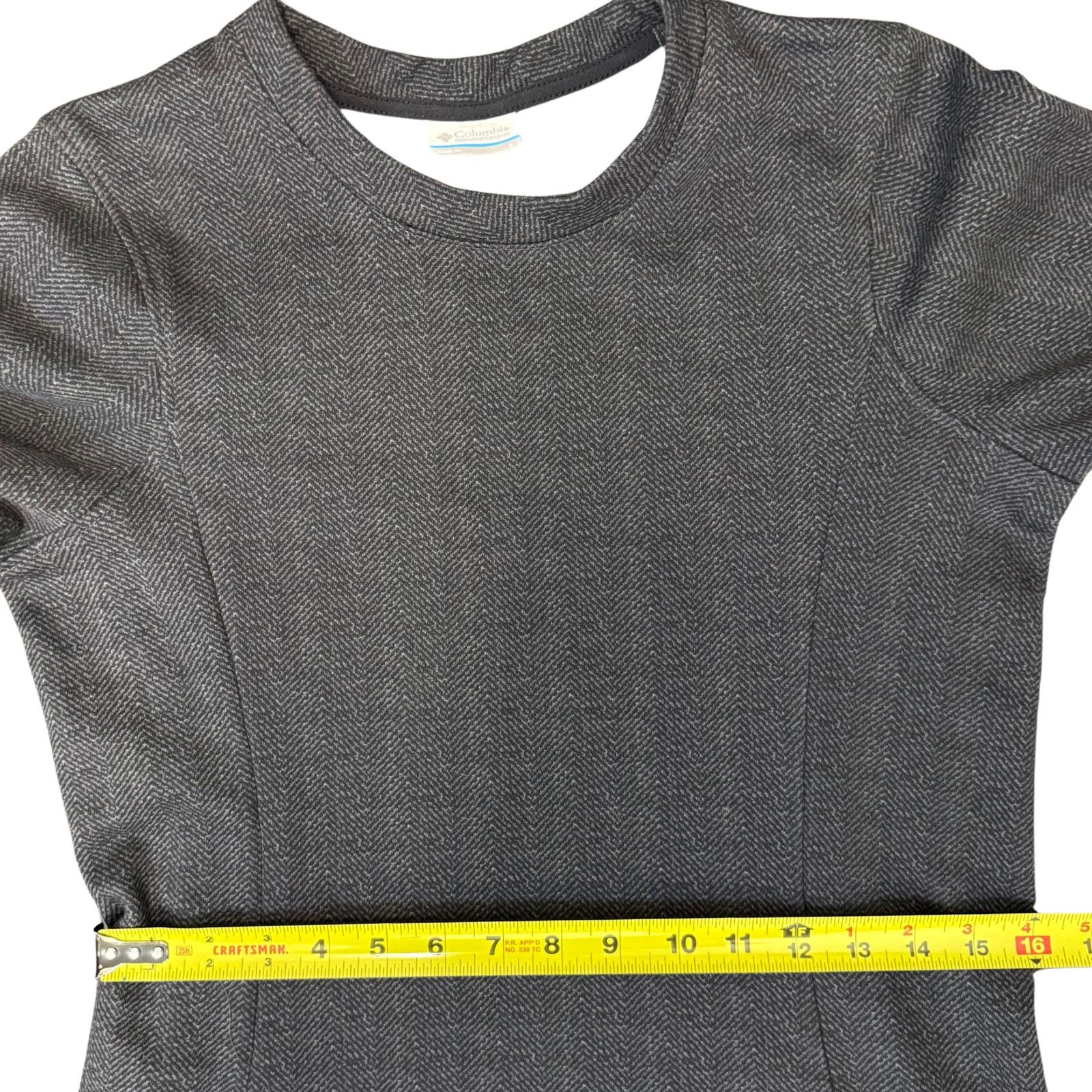 Columbia Columbia Gray Sweater Dress | Women's Small Size S / US 4 / IT 40 - 7 Thumbnail