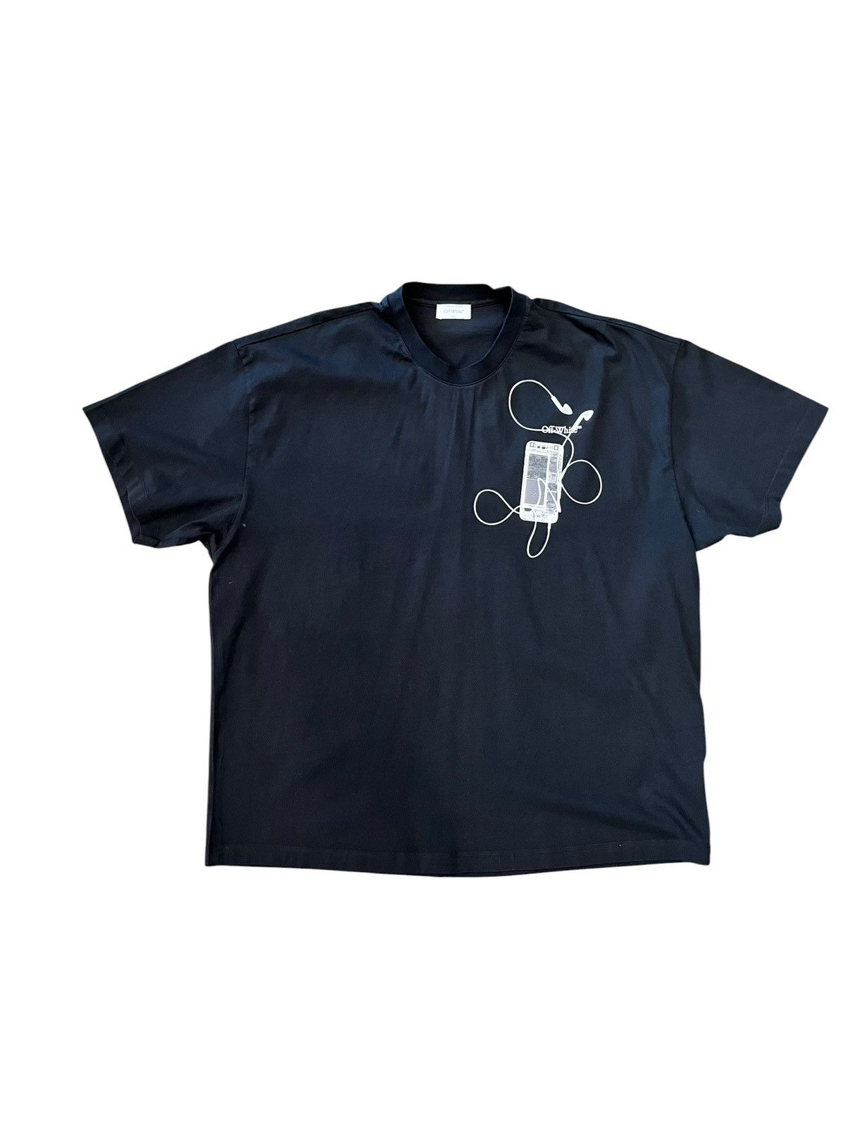 Off-White Off-White Scan Logo Tee Size US XL / EU 56 / 4 - 1 Thumbnail