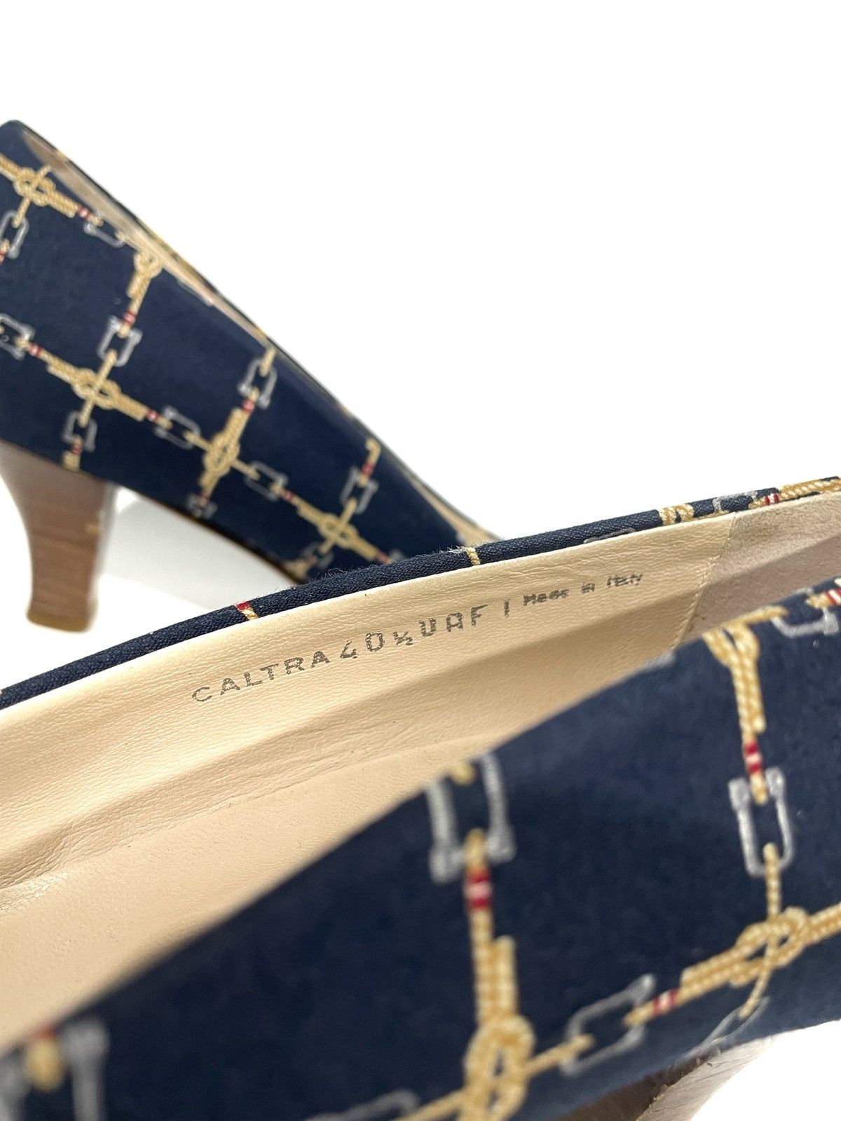 Bally × Designer Bally Women Mid Heel Shoes Luxury Style Size 40.5 Italy Size US 10.5 / IT 40.5 - 8 Thumbnail