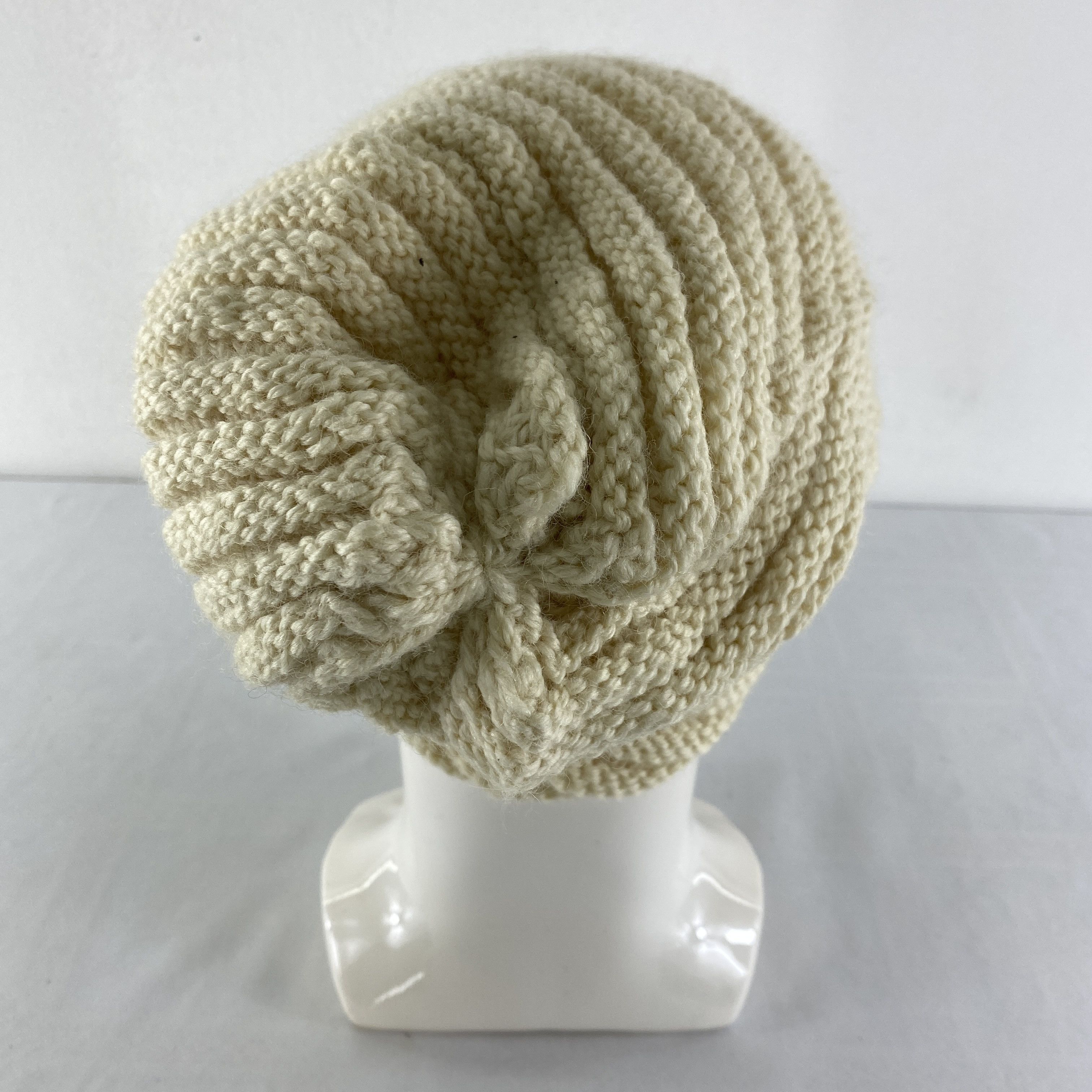 Japanese Brand Simple Plain Snow Cap Hat Beanie -BN613 Size ONE SIZE - 3 Thumbnail