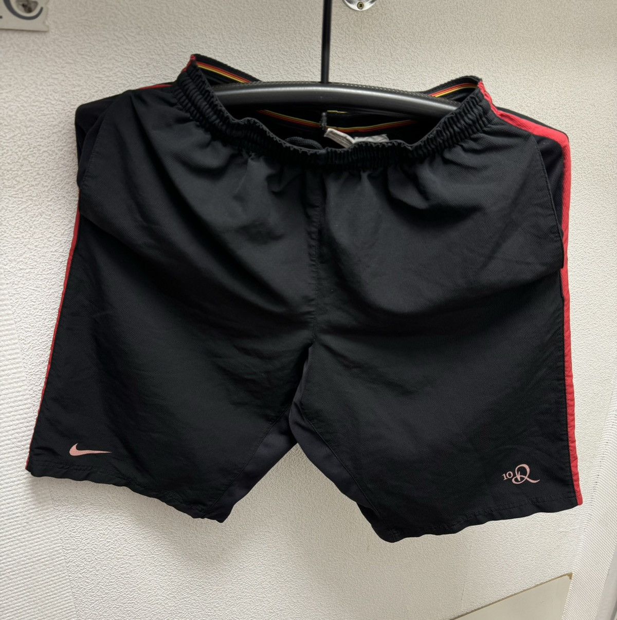Nike Ronaldinho R10 Nike vintage black shorts 2000tg M 32 Sz Size US 32 / EU 48 - 8 Thumbnail