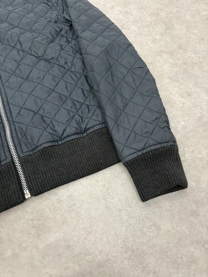 Dolce & Gabbana 2000s Dolce & Gabbana Grey Quilted Puffer Jacket Size US M / EU 48-50 / 2 - 8 Thumbnail