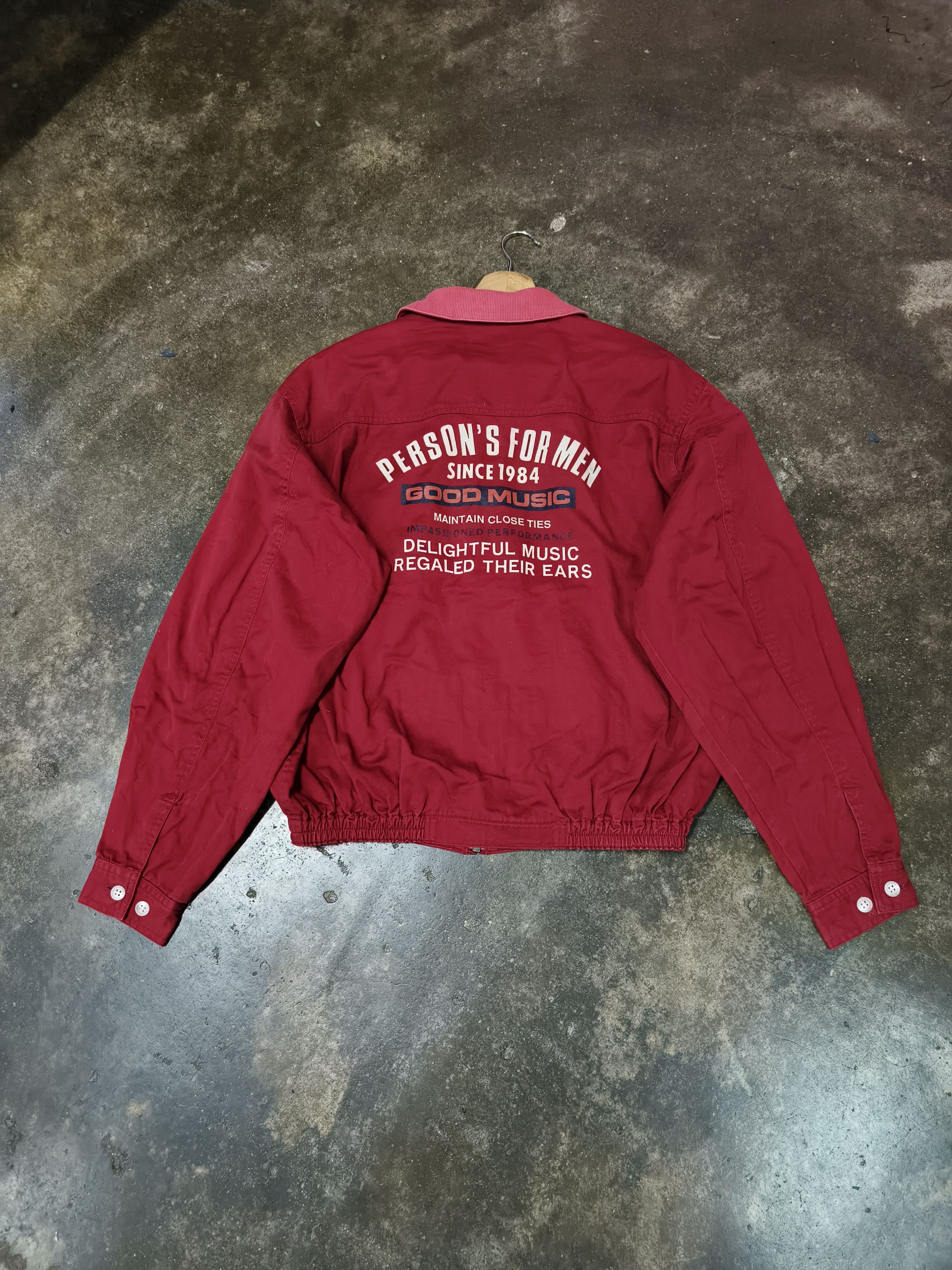 PERSON'S PERSONS FOR MEN WORLD PRODUCE BOMBER JACKET Size US L / EU 52-54 / 3 - 1 Thumbnail