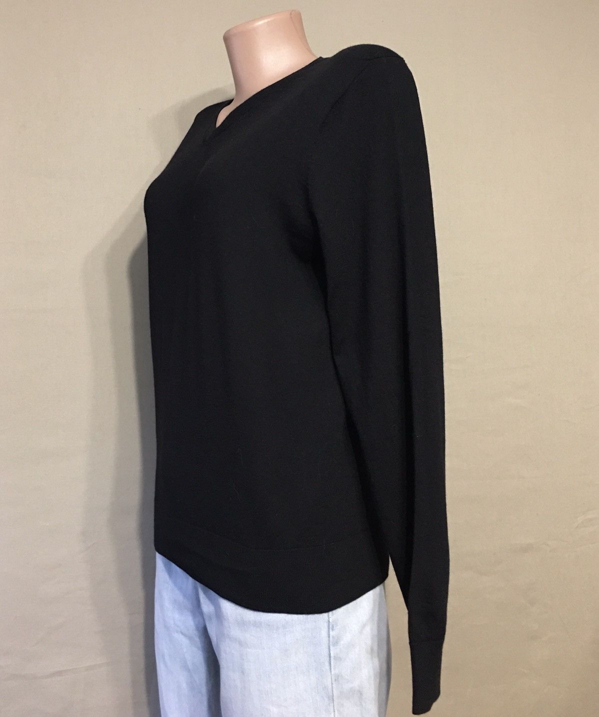 Other FALCONERI Italy Black Wool Blend Sweater Size M / US 6-8 / IT 42-44 - 4 Thumbnail