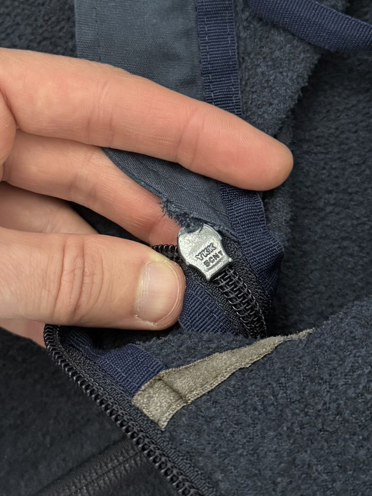 Fjallraven Fjallraven Sten Navy Outdoor Gorpcore Fleece Jacket Size US L / EU 52-54 / 3 - 11 Thumbnail