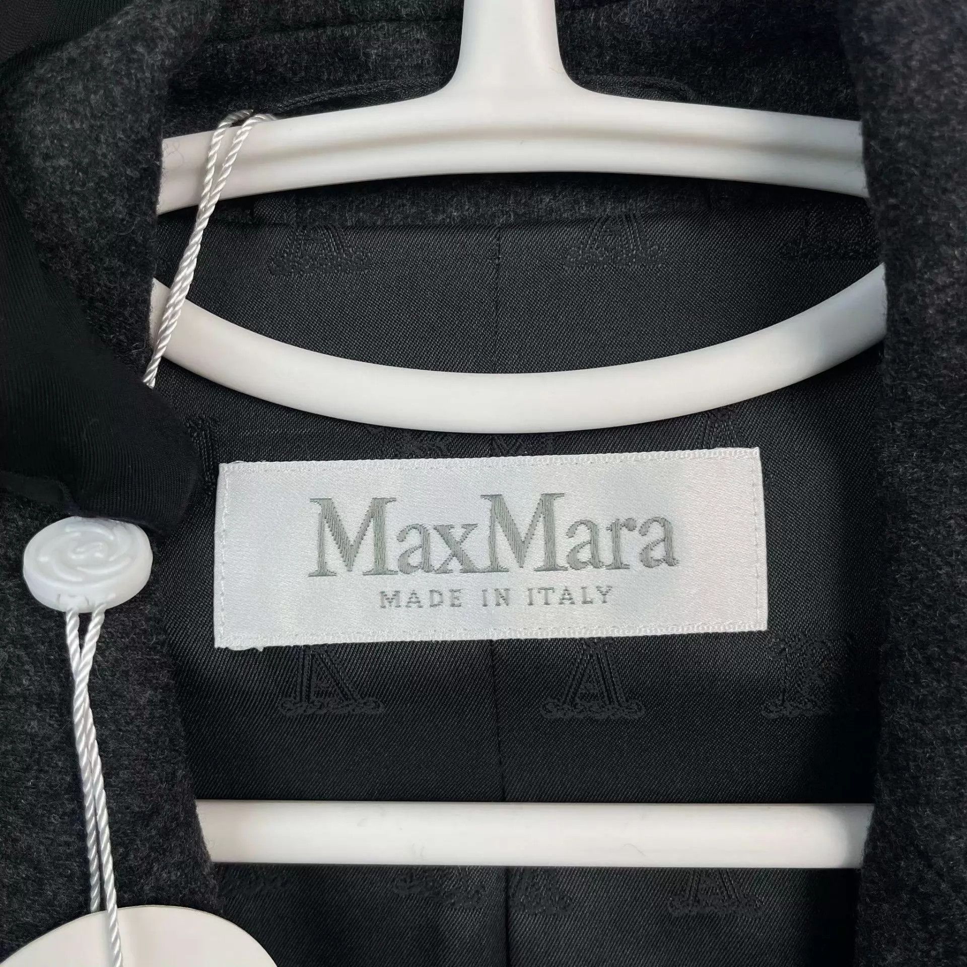 Max Mara Max Mara Women's 165/88 Black Polyester Jacket Size M / US 6-8 / IT 42-44 - 3 Thumbnail