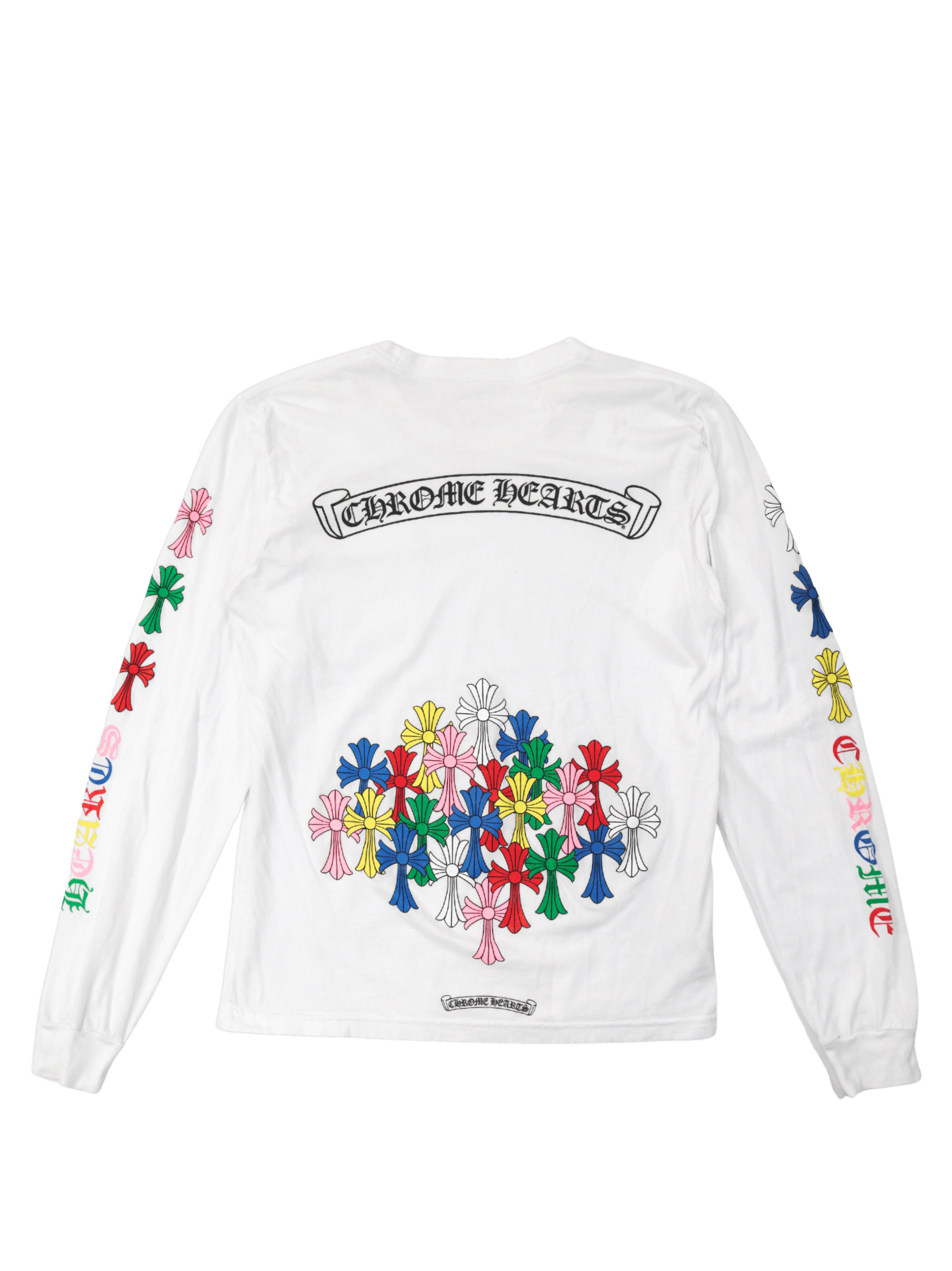 Chrome Hearts Chrome Hearts Color Waterfall Cemetery Crosses - White Size US M / EU 48-50 / 2 - 1 Thumbnail