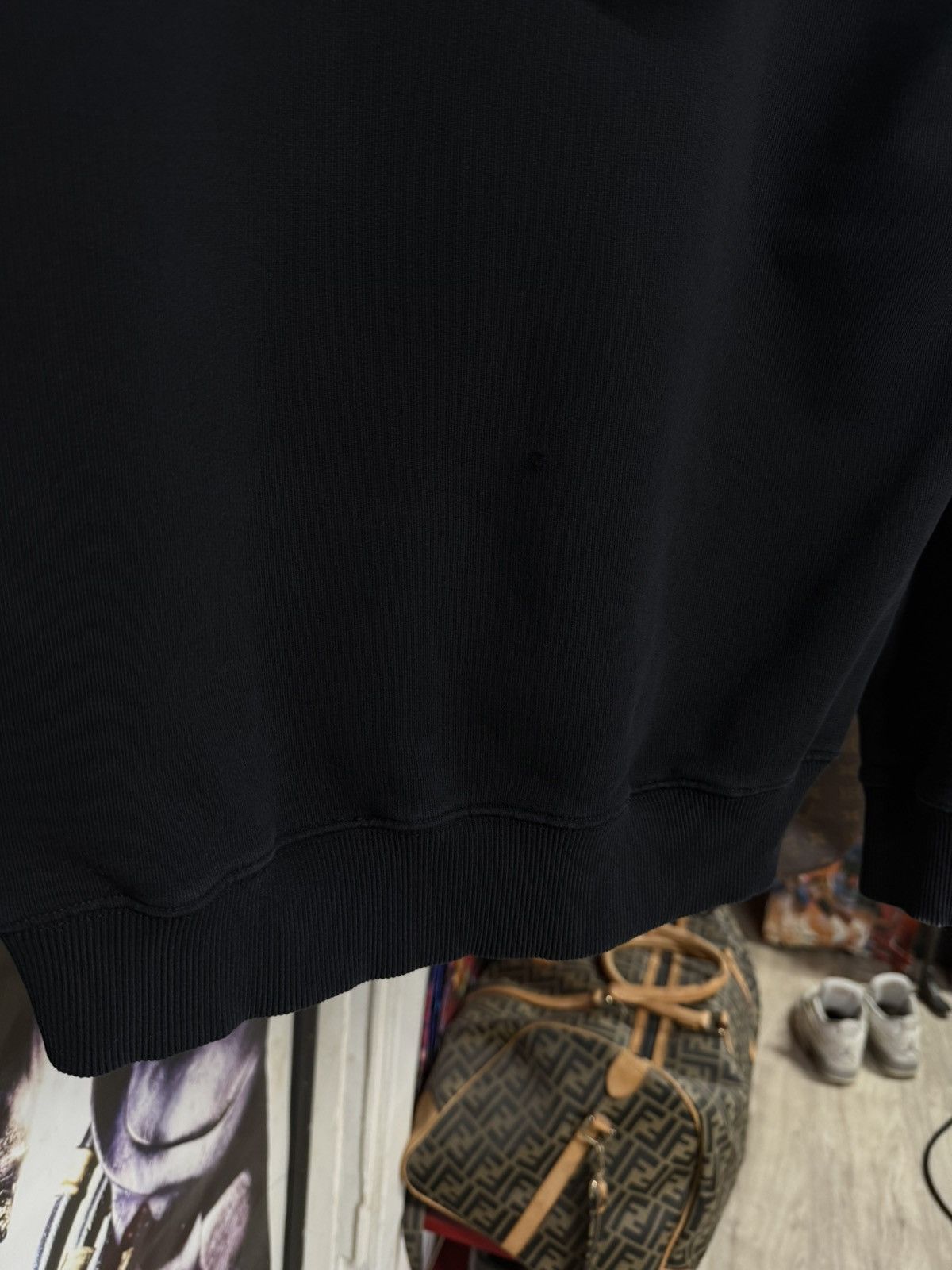 Off-White Off-White Black Hoodie Virgil Abloh Sweats Fits Small Size US S / EU 44-46 / 1 - 9 Thumbnail