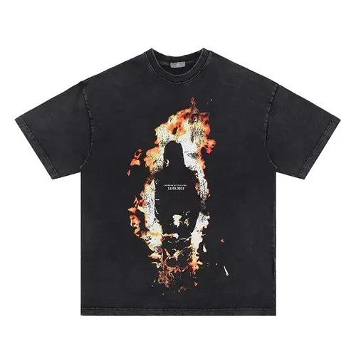 Welcome Stranger #20 Flame Printed Retro Wash Size US L / EU 52-54 / 3 - 6 Thumbnail