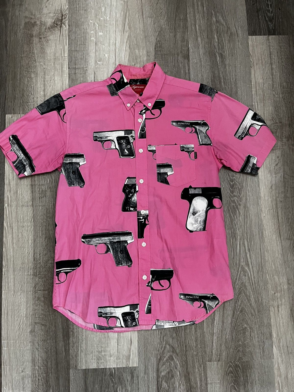 Supreme Supreme Guns Shirt | Grailed