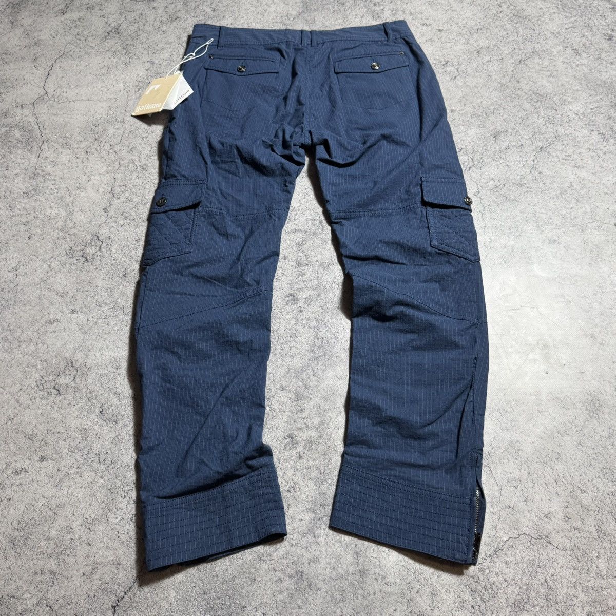 John Galliano NEW Galliano 00s Rare Cargo Pants Size 26" / US 2 / IT 38 - 2 Thumbnail