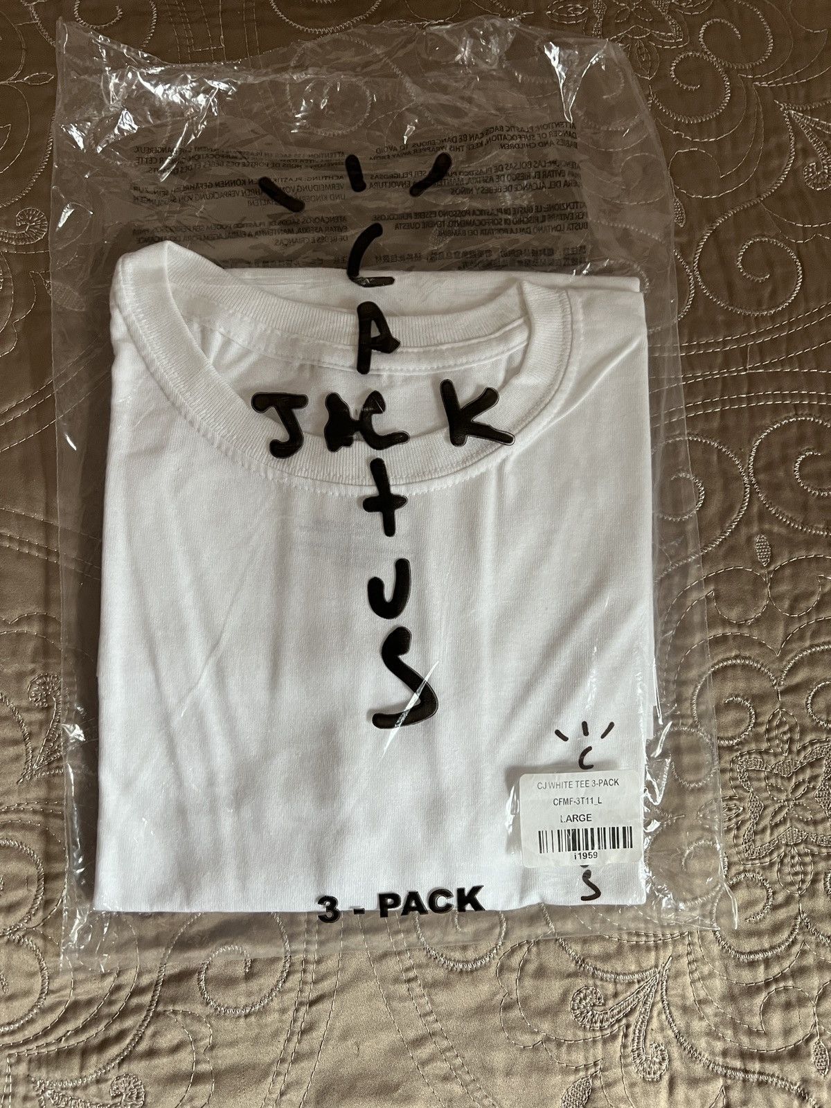 Cactus Jack Logo Tee Large (1)