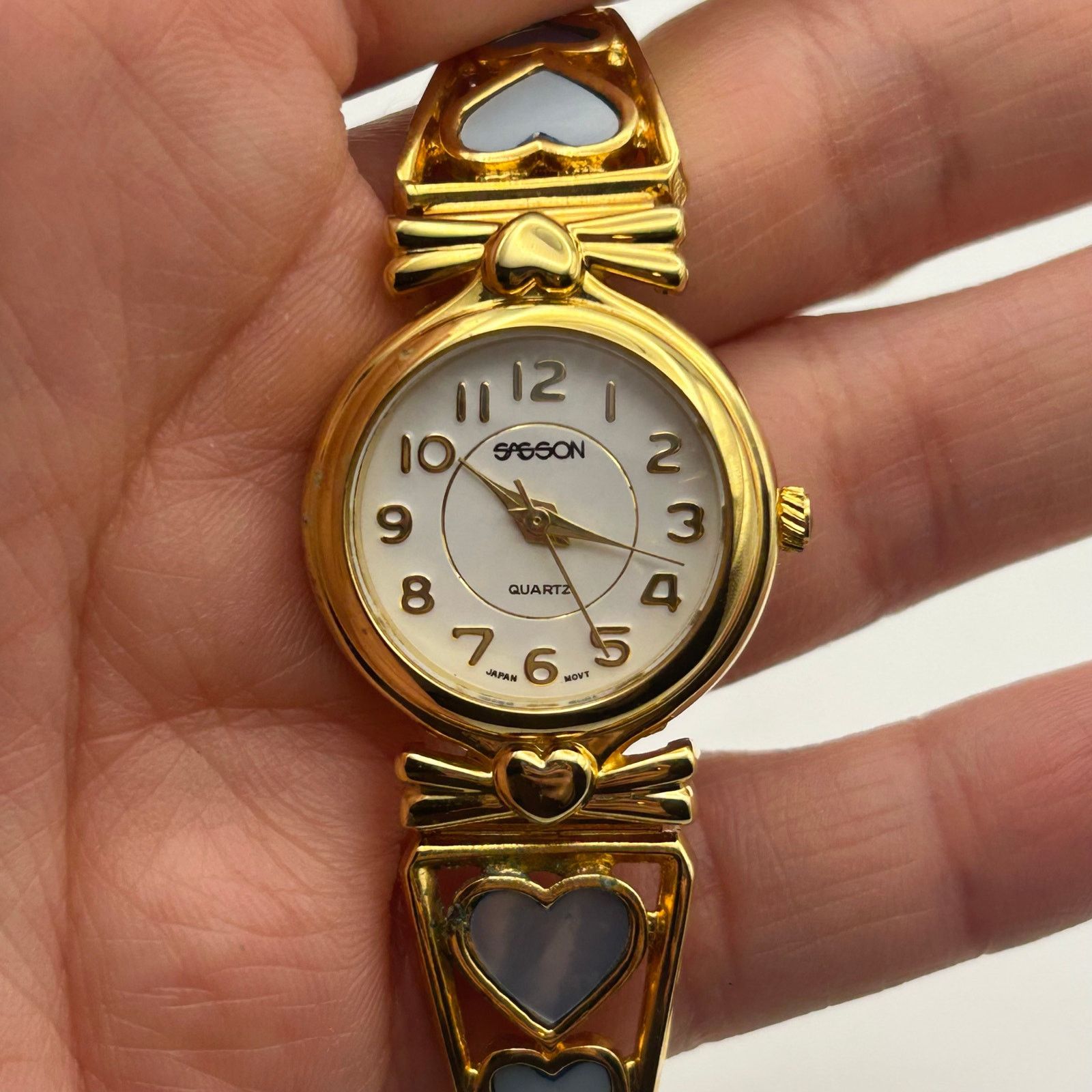 Other Vintage Sasson Gold Women’s Watch Working New Battery Size ONE SIZE - 7 Thumbnail