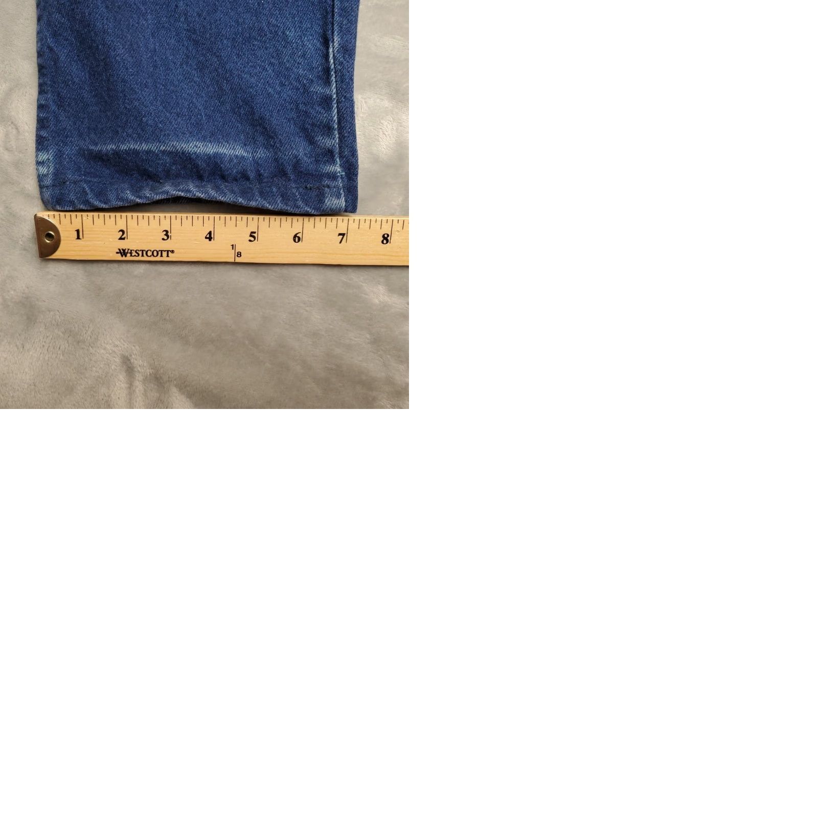 Wrangler VINTAGE VTG Wrangler Silver Lake Jeans Women 7/8x36 Blue Dyed Denim Bareback Made in USA Size 30" / US 8 / IT 44 - 10 Thumbnail