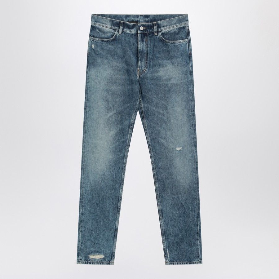 デニム・ジーパン GIVENCHY SS25 Givenchy Jeans (BW5155 5YCA420) Loose fit jeans in washed denim | Givenchy CA | Givenchy