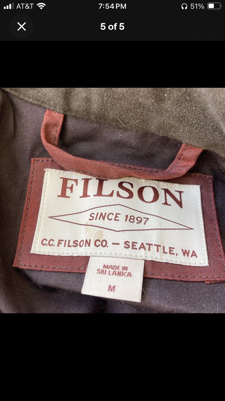 Filson FILSON BURGUNDY NWT MOORCROFT JACKET Size US M / EU 48-50 / 2 - 5 Thumbnail