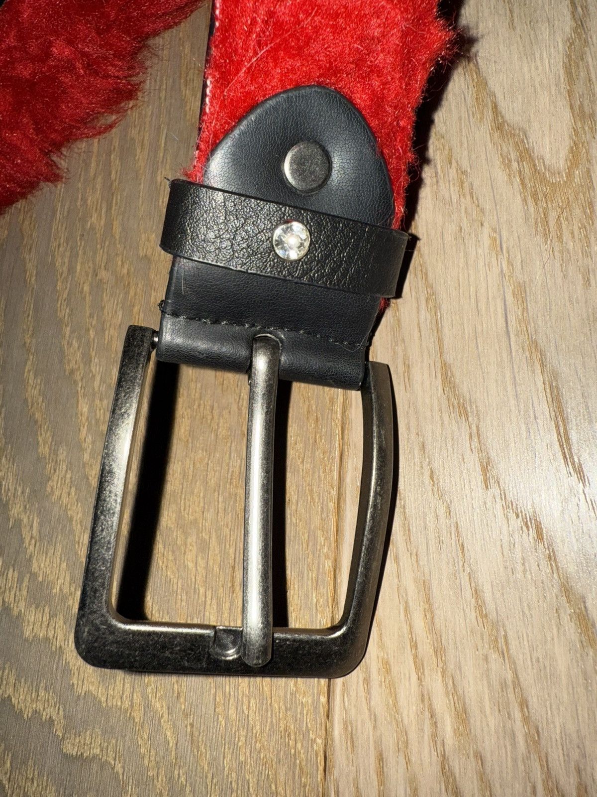 Other Red furr belt Size ONE SIZE - 4 Thumbnail