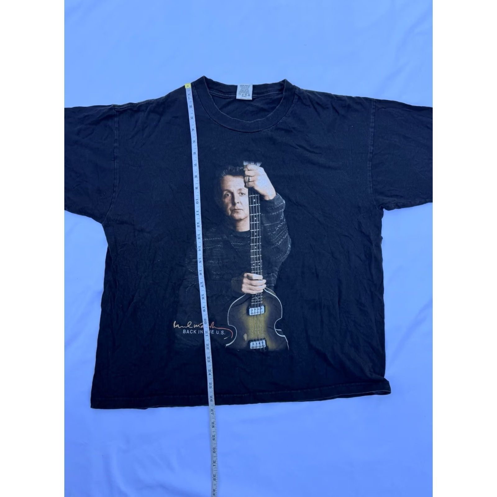 Vintage Paul McCartney Driving USA Tour 2002 Concert T-Shirt Black Size XL Cygnus Size US XL / EU 56 / 4 - 5 Thumbnail