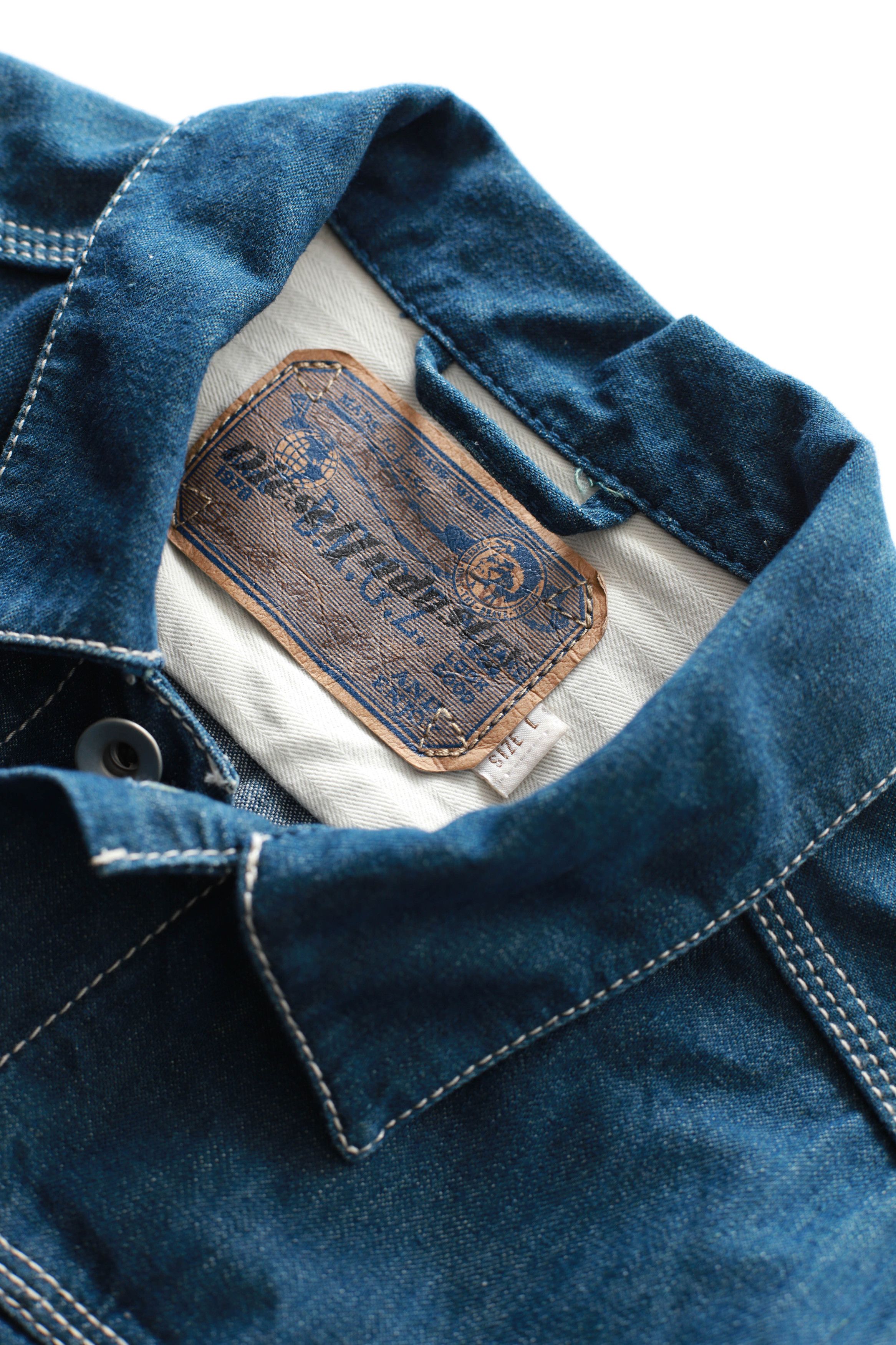 Diesel Men's Long Sleeve Juzicon Denim Jacket In Blue Denim Size US L / EU 52-54 / 3 - 5 Thumbnail