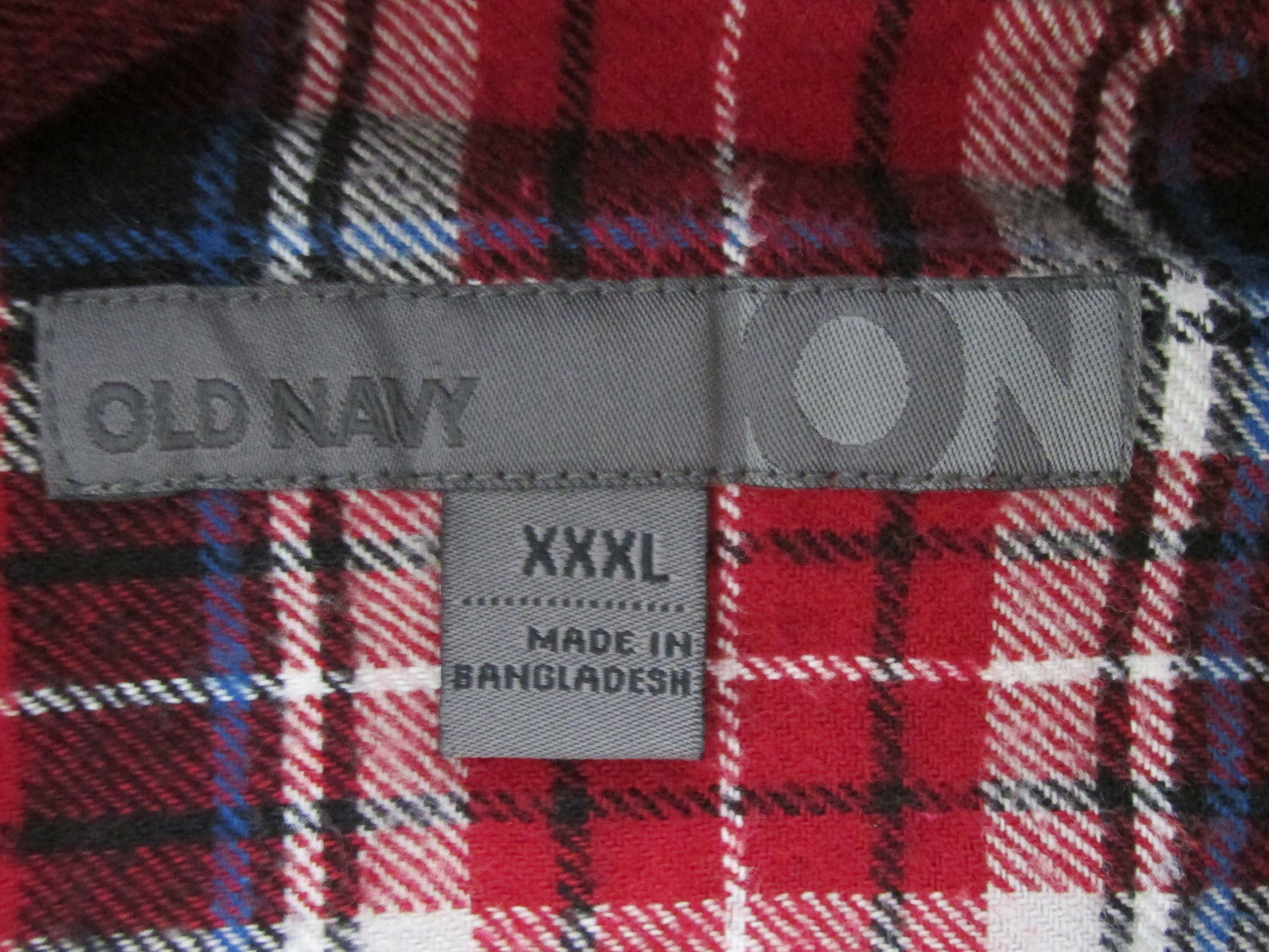 Old Navy Old Navy Men's Cotton flannel Shirt Size 3XL Size US XXL / EU 58 / 5 - 2 Thumbnail
