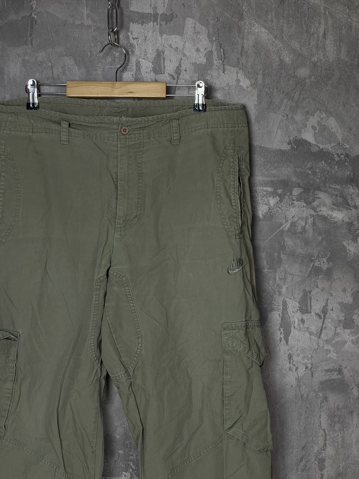 Other Vintage Cargo Pants Nike Avangarde Watanage Faded BaggyFit Size US 36 / EU 52 - 4 Thumbnail