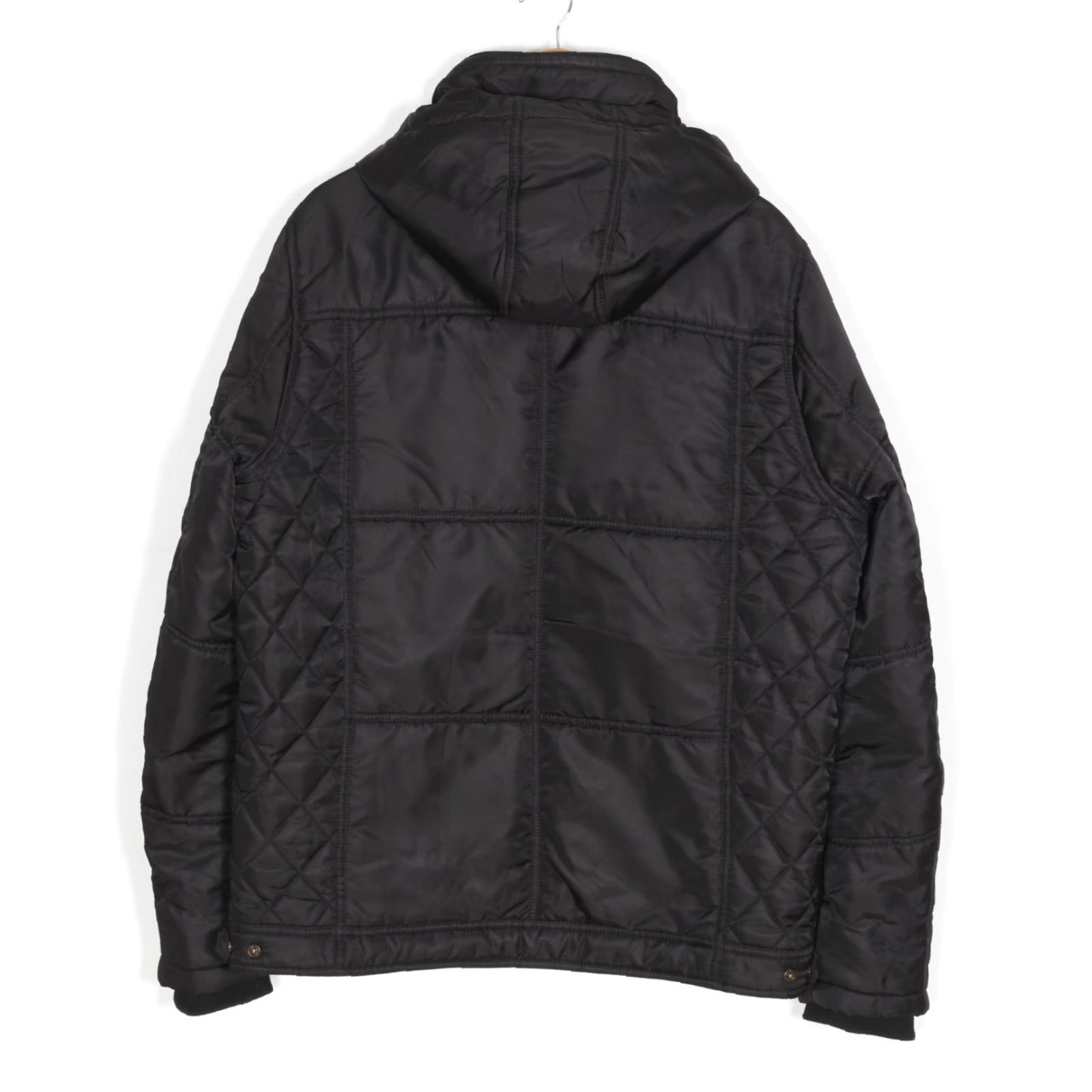 Vintage PME Legend Jacket Men 2XL Hooded Insulated Nylon Black Zip Casual All Seasons Winter Spring Autumn Hoodie Mens Size US XXL / EU 58 / 5 - 3 Thumbnail